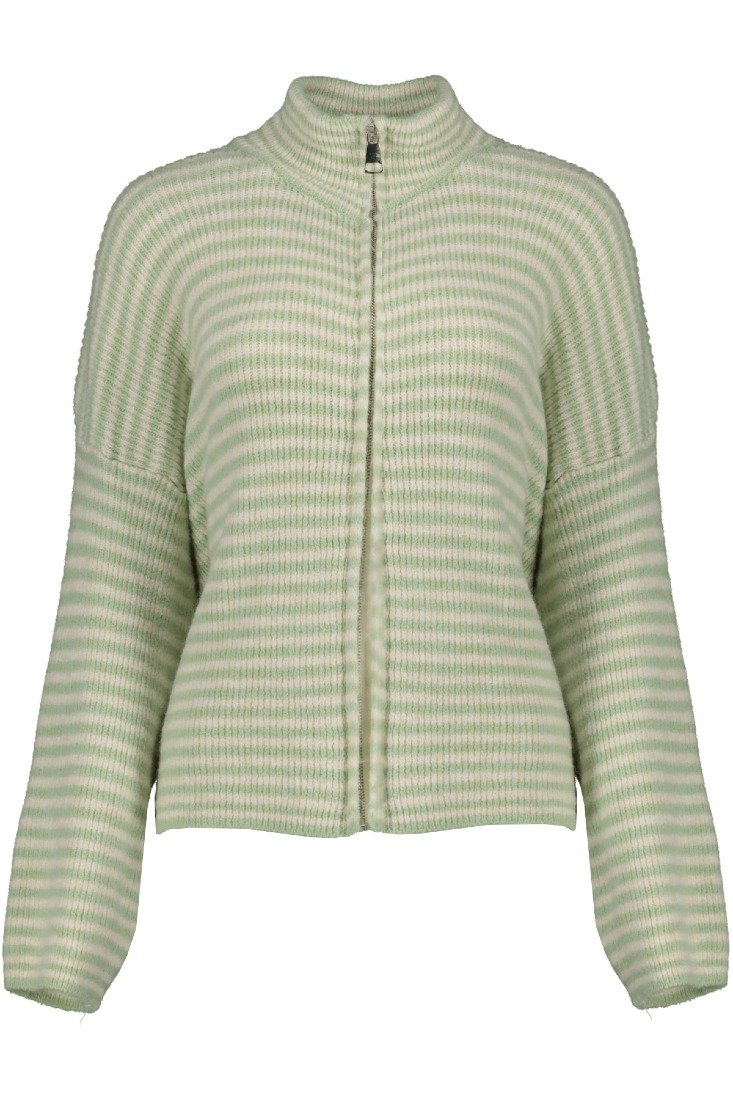 Goose Flash Strickjacken Beige/Grün