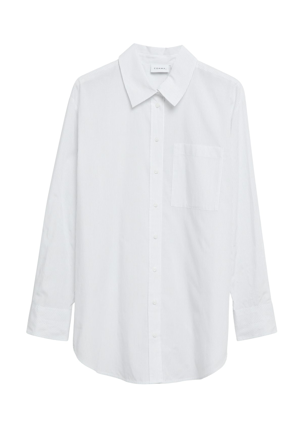 Bluse mit Nadelstreifen