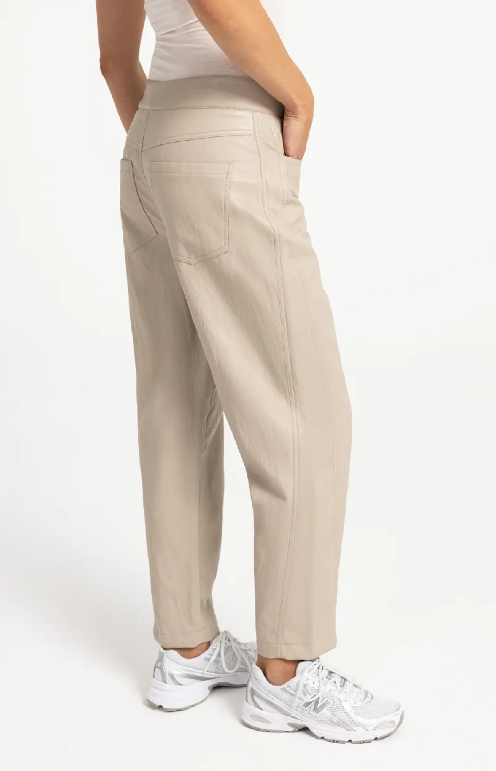 Carrot Fit-Hose aus Lederimitat