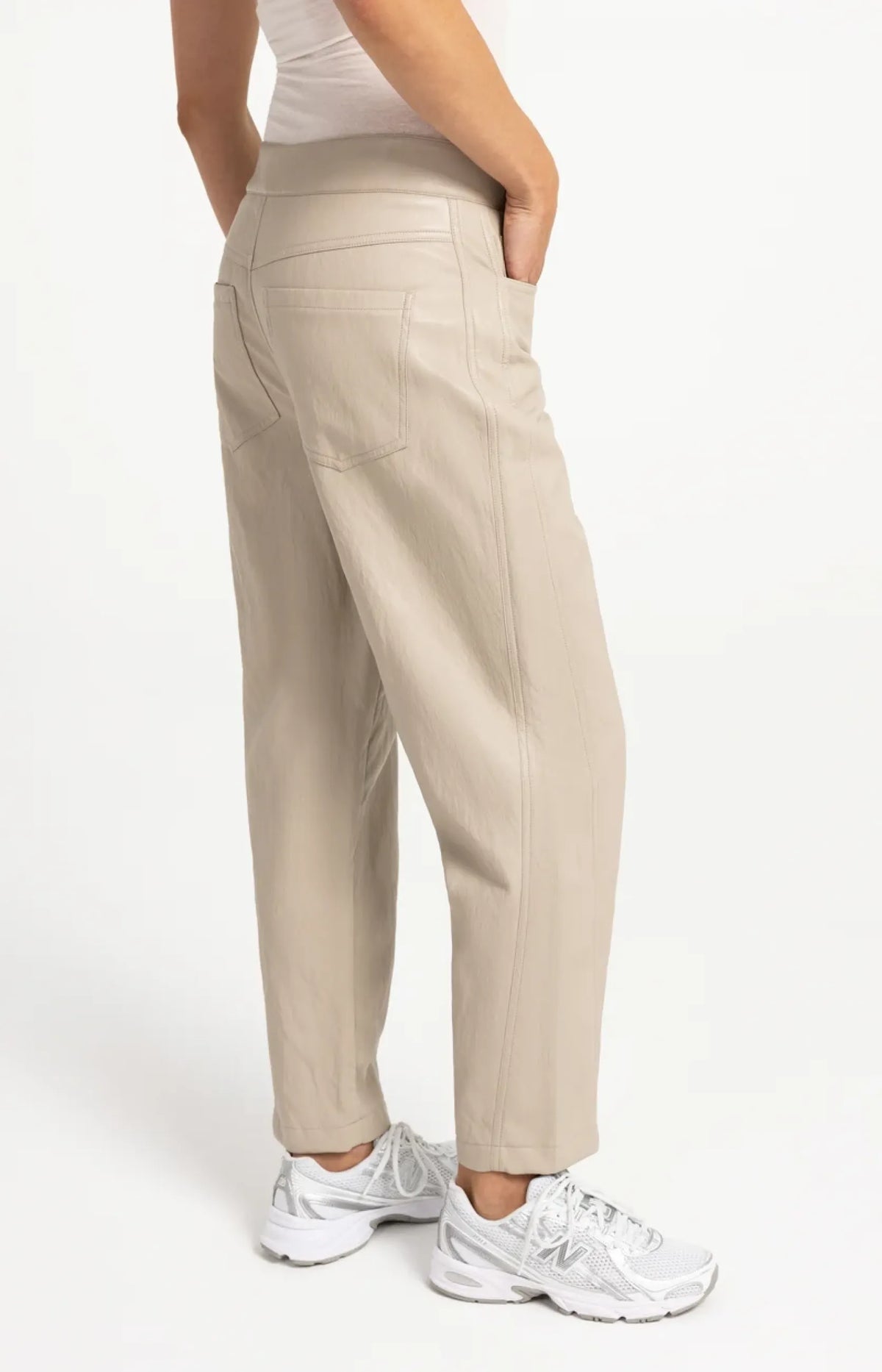 Carrot Fit-Hose aus Lederimitat