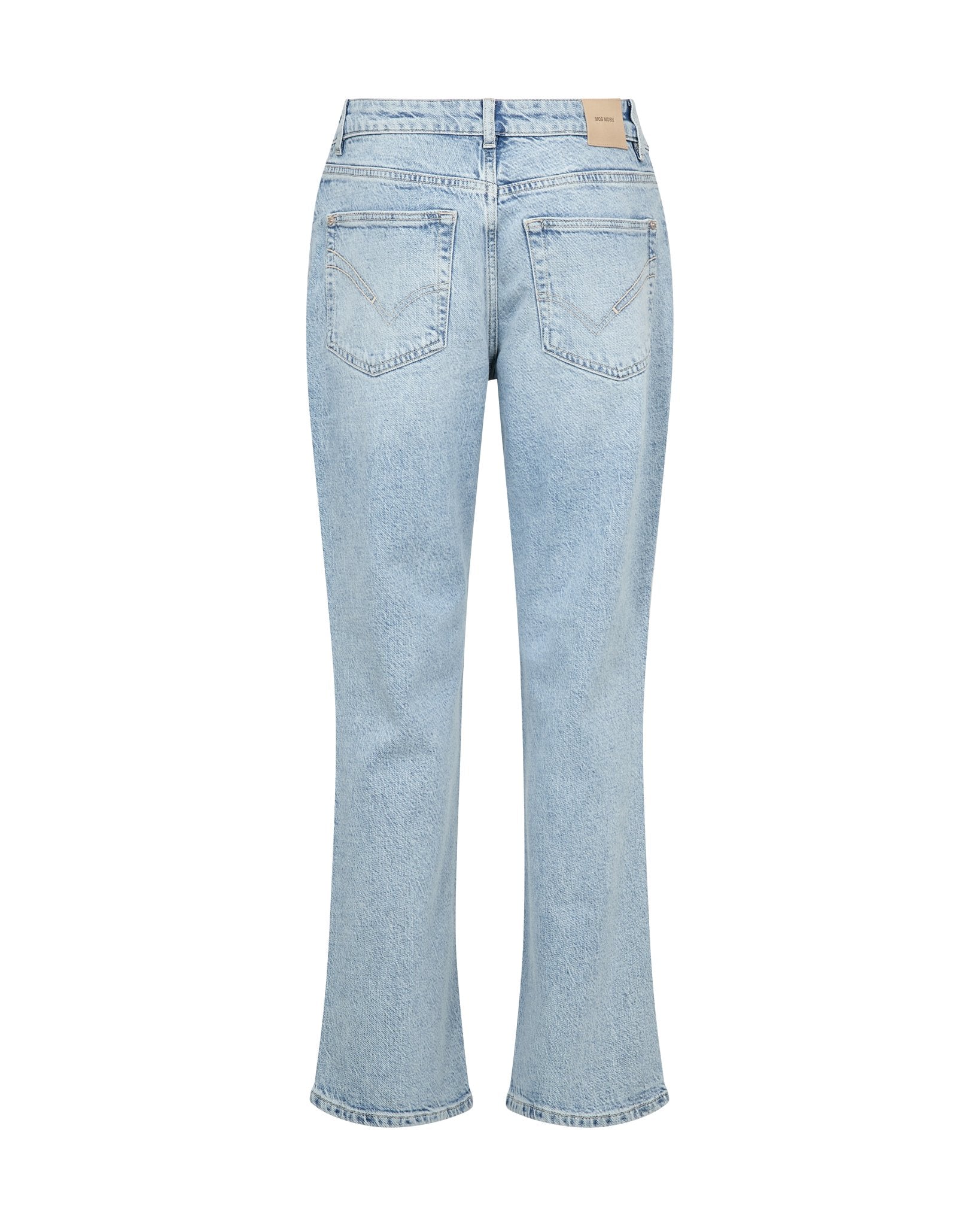 Mos Mosh Flared Leg Light Blue