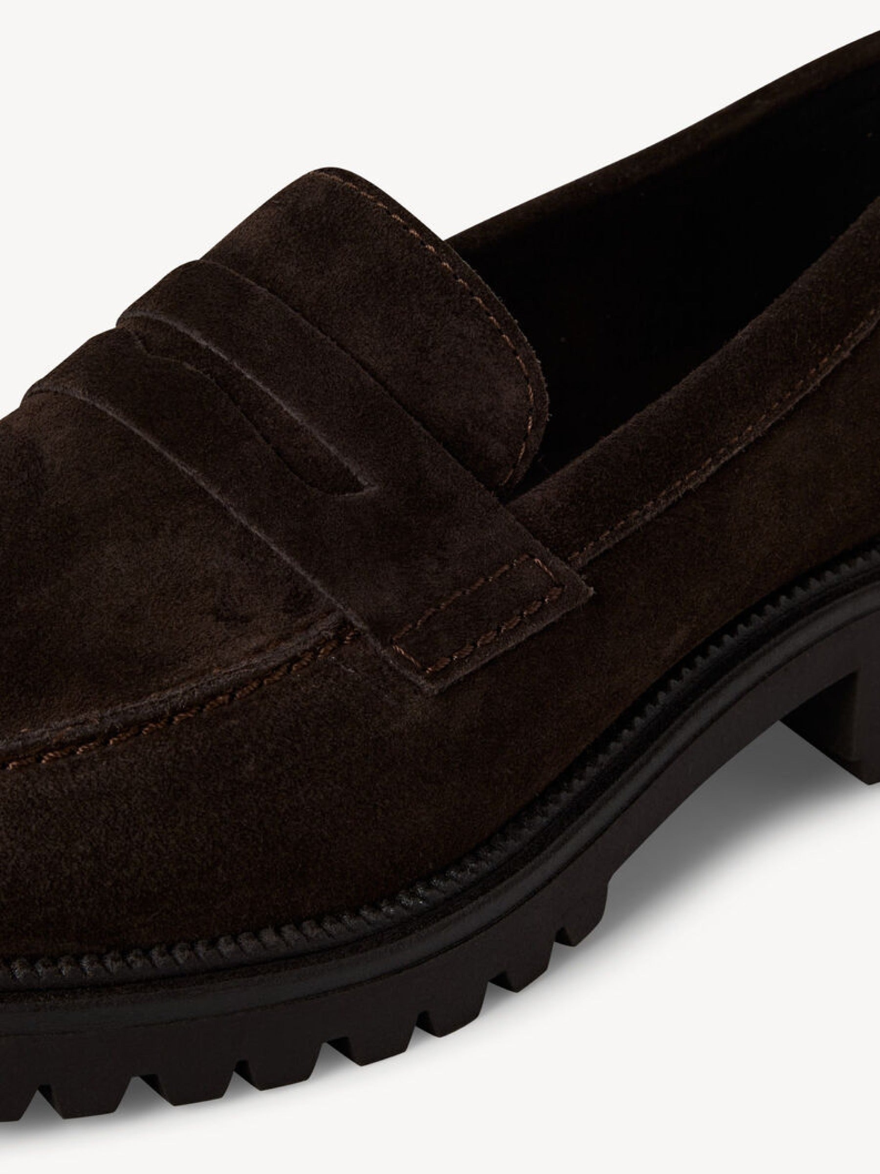 Loafer aus Veloursleder