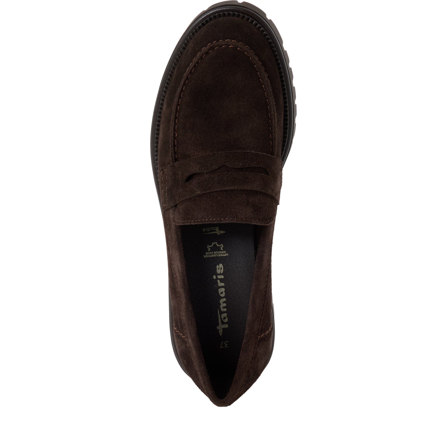 Loafer aus Veloursleder