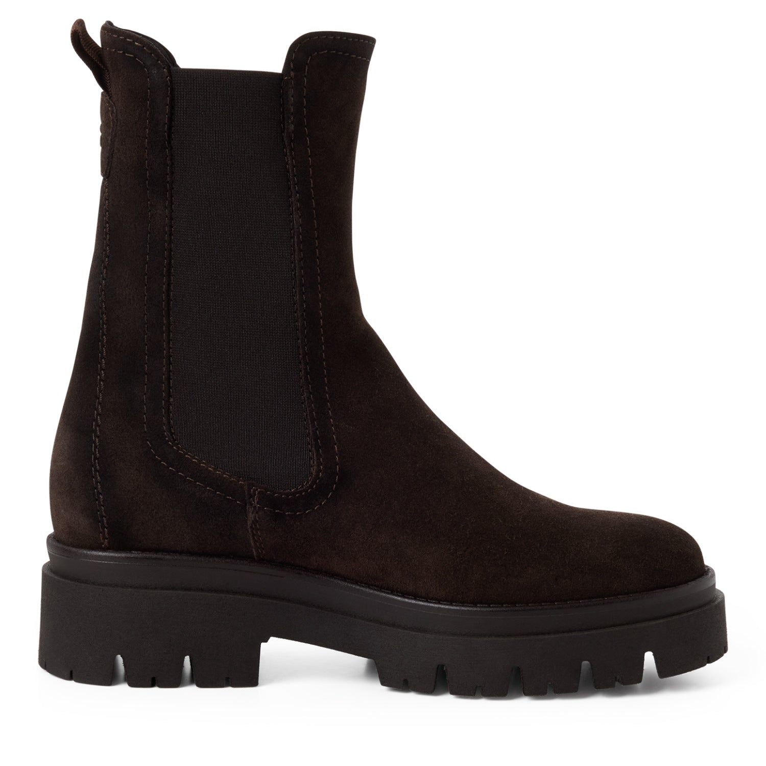 Chelsea Boot aus Veloursleder