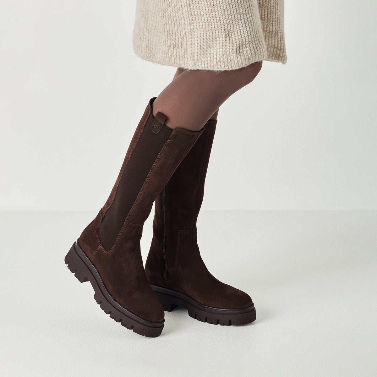 Lederstiefel