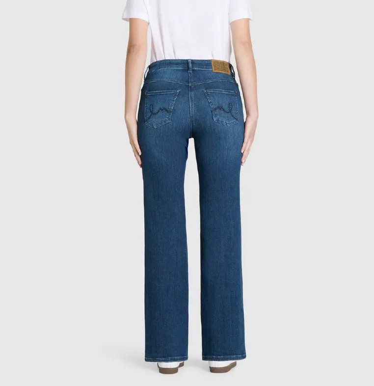 MAC Straight Leg Trendy Vintage Blue