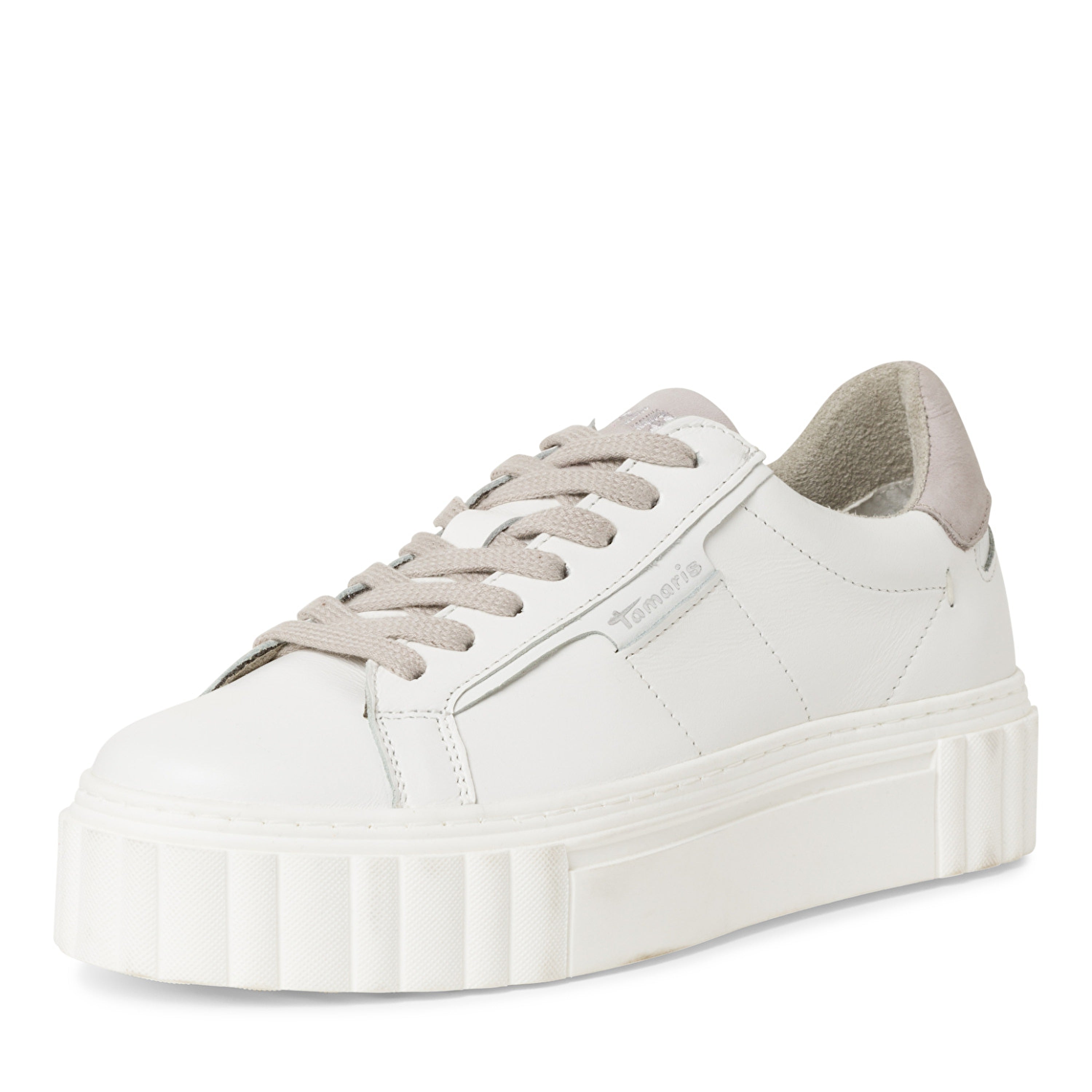 Tamaris Schuhe White Leather
