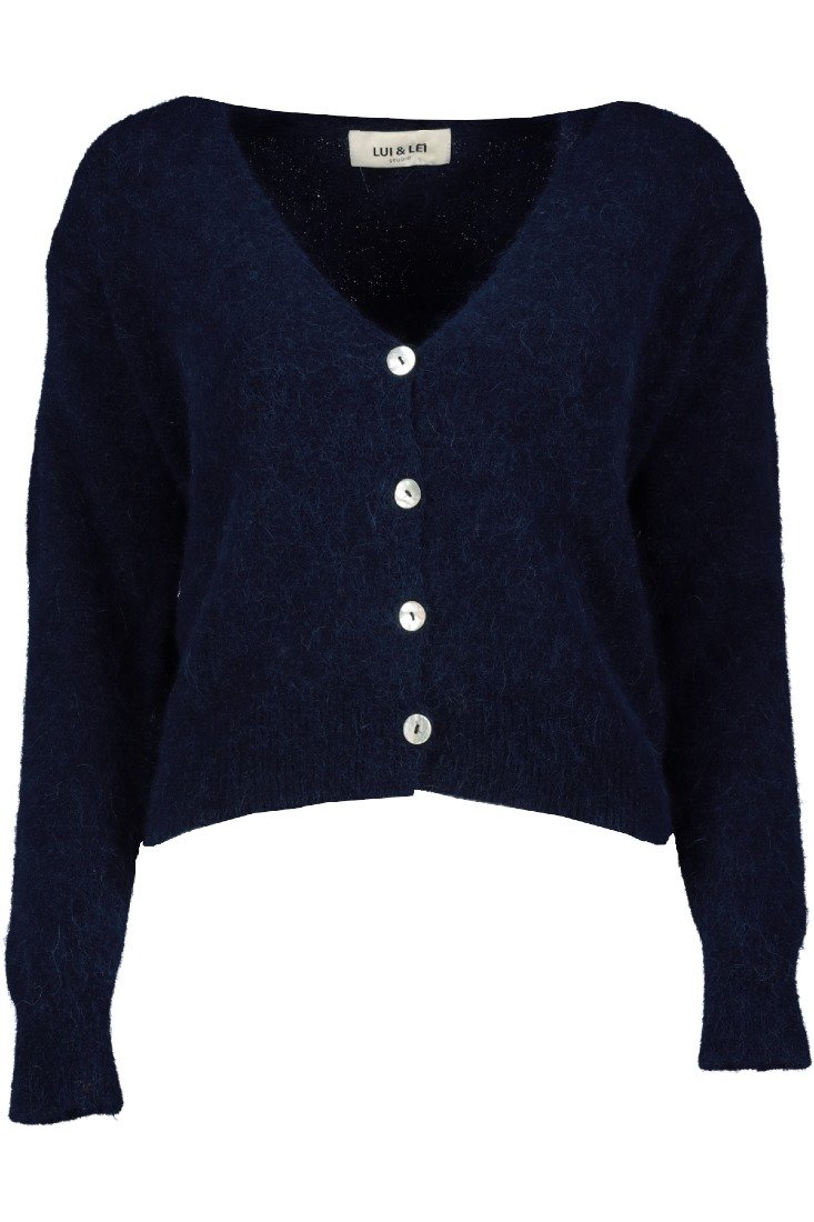 Goose Flash Strickjacken Navy