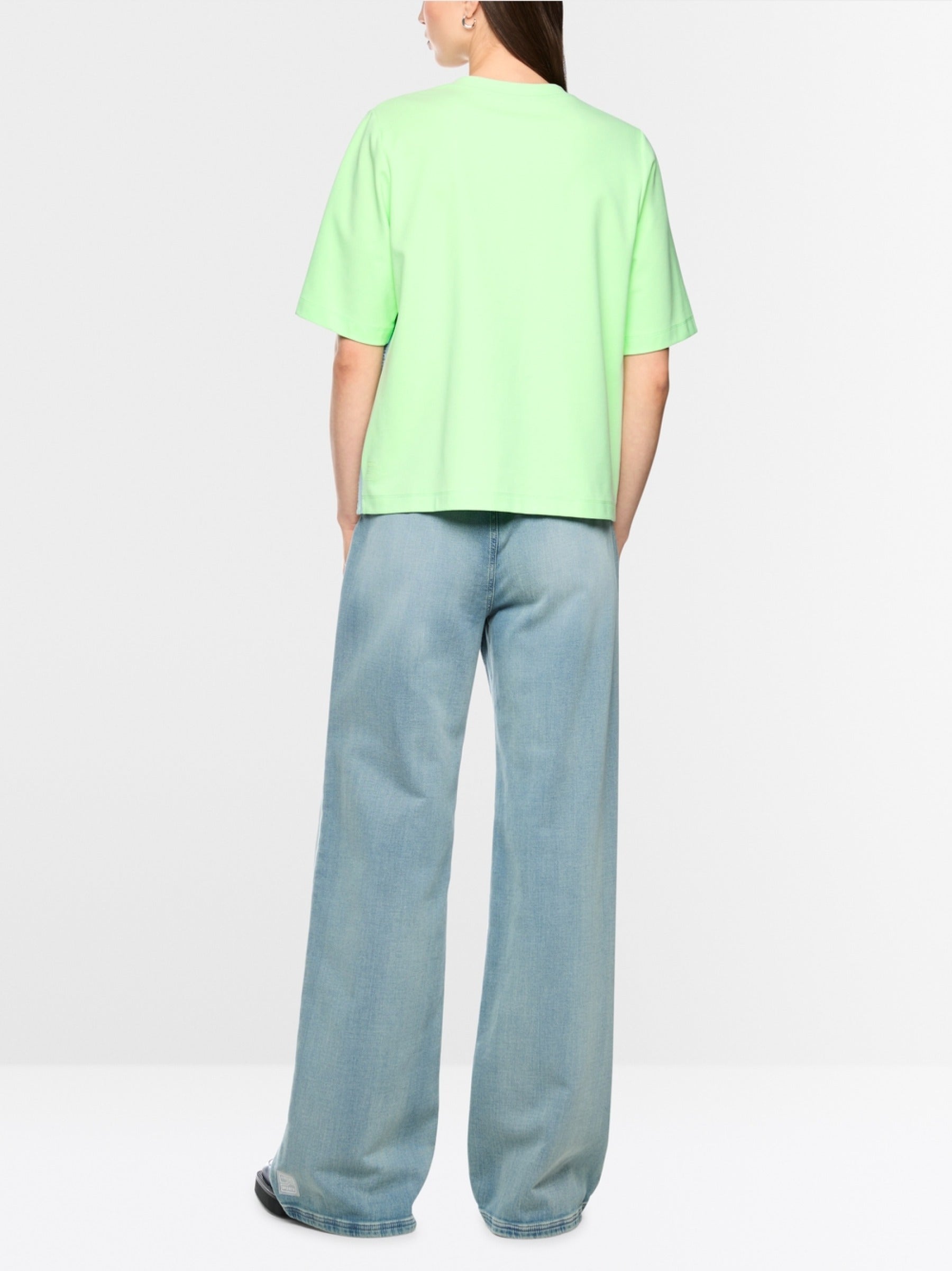 T-Shirt mit seitlichem Streifen
