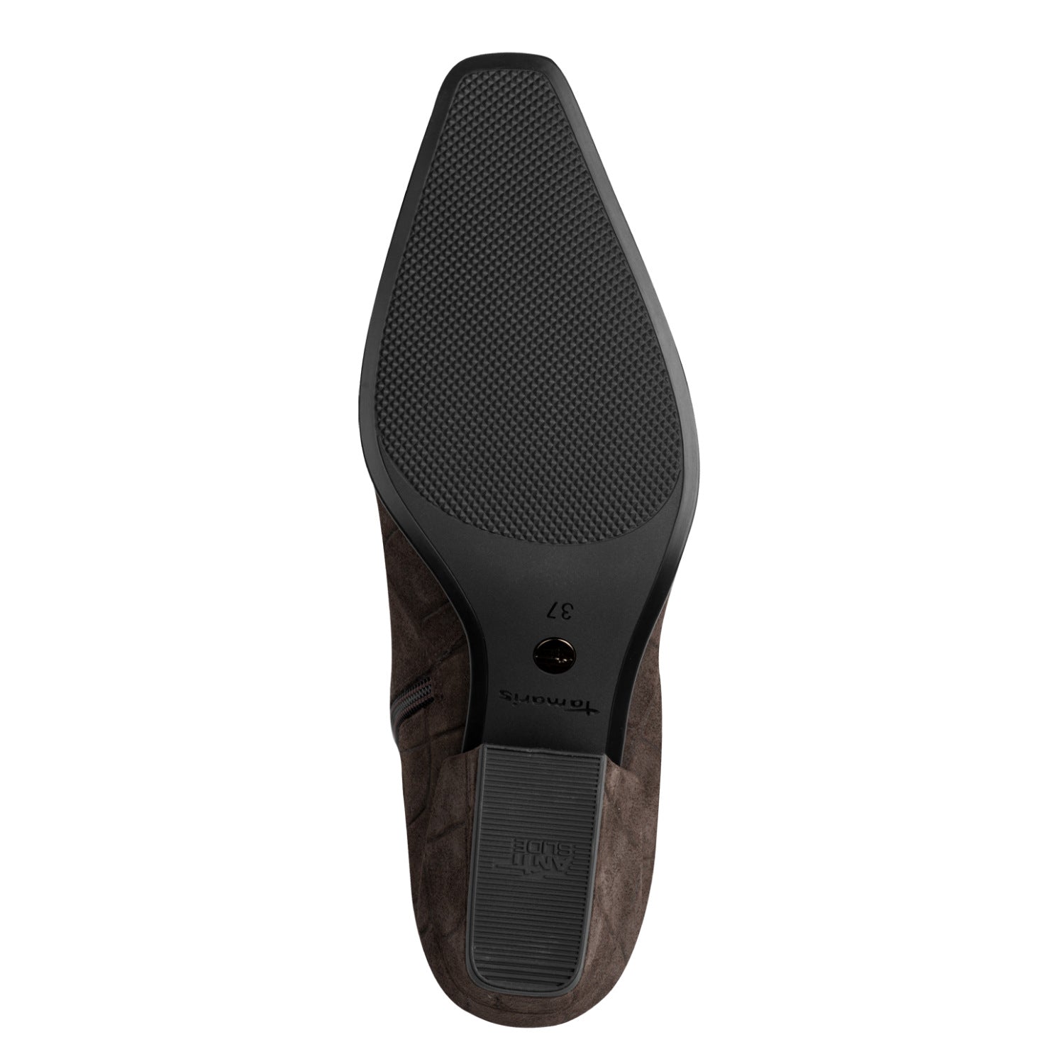Stiefelette mit Struktur