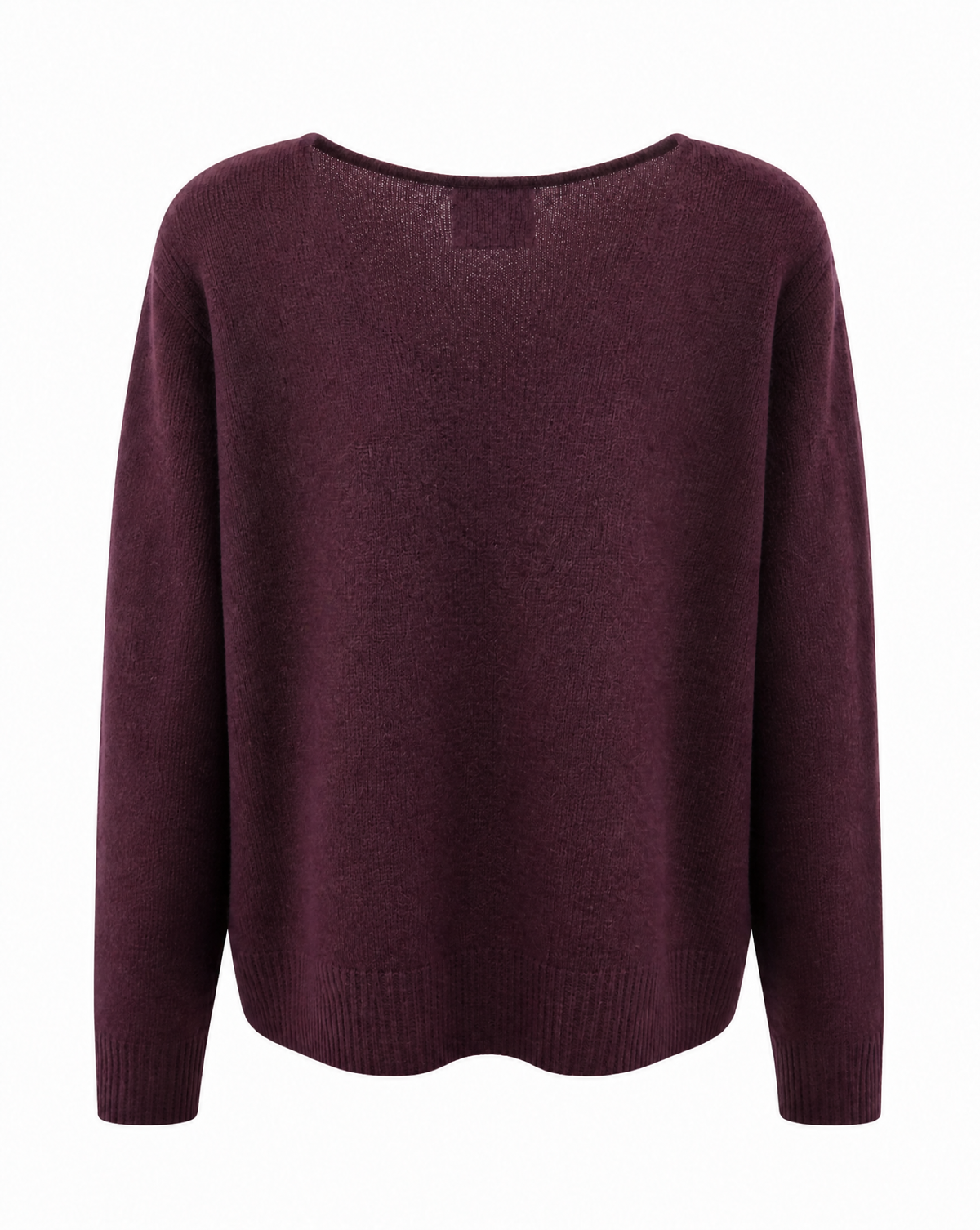 Strickpullover mit V-Ausschnitt