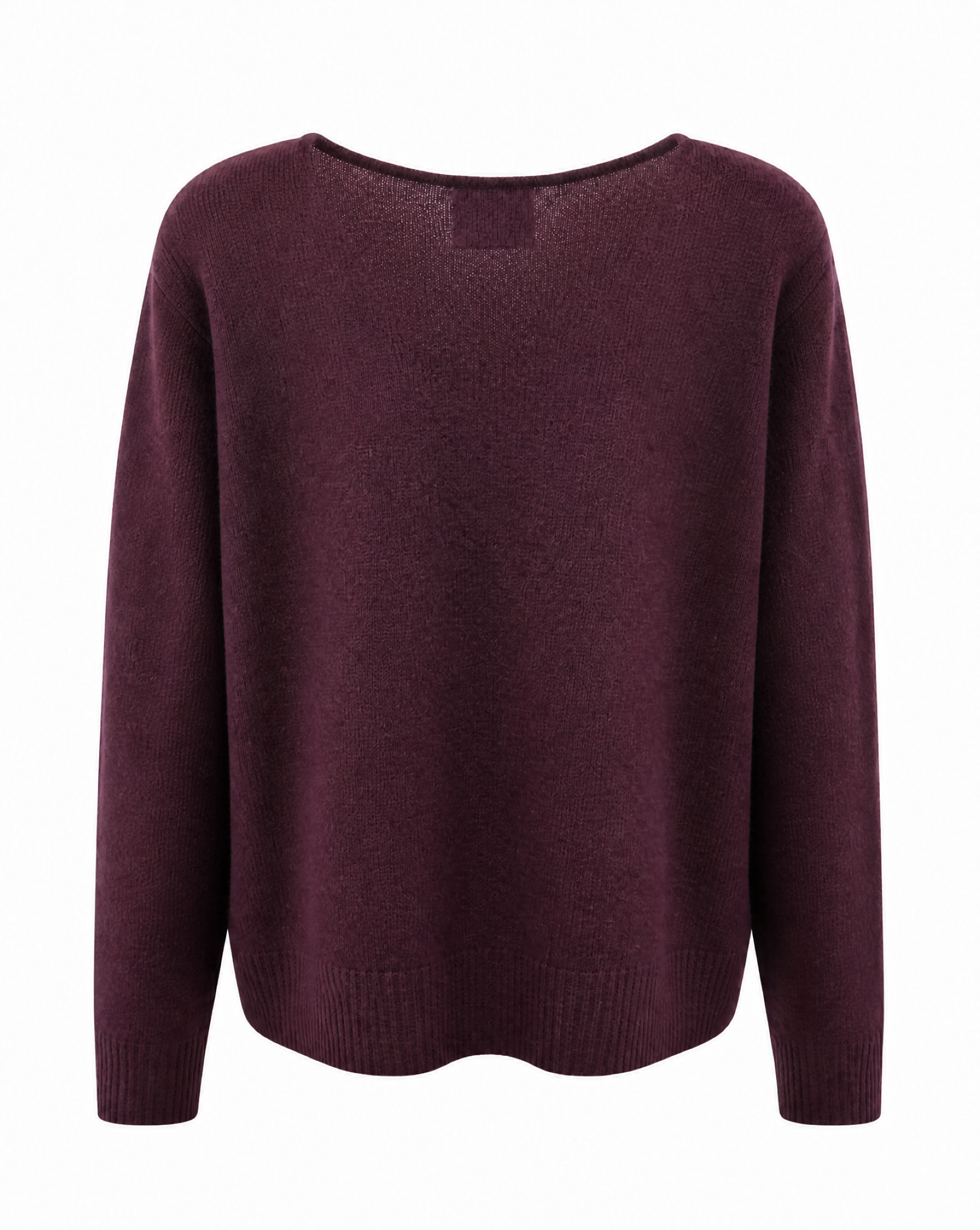 Strickpullover mit V-Ausschnitt