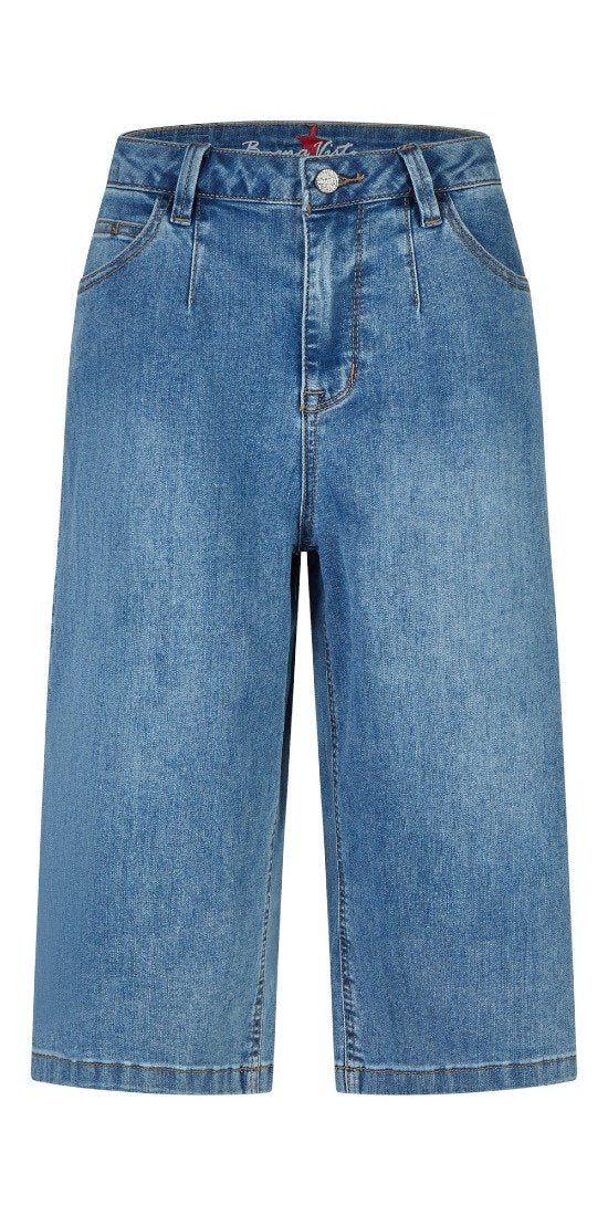 Buena Vista Wide Leg Cosmopolitan Blue
