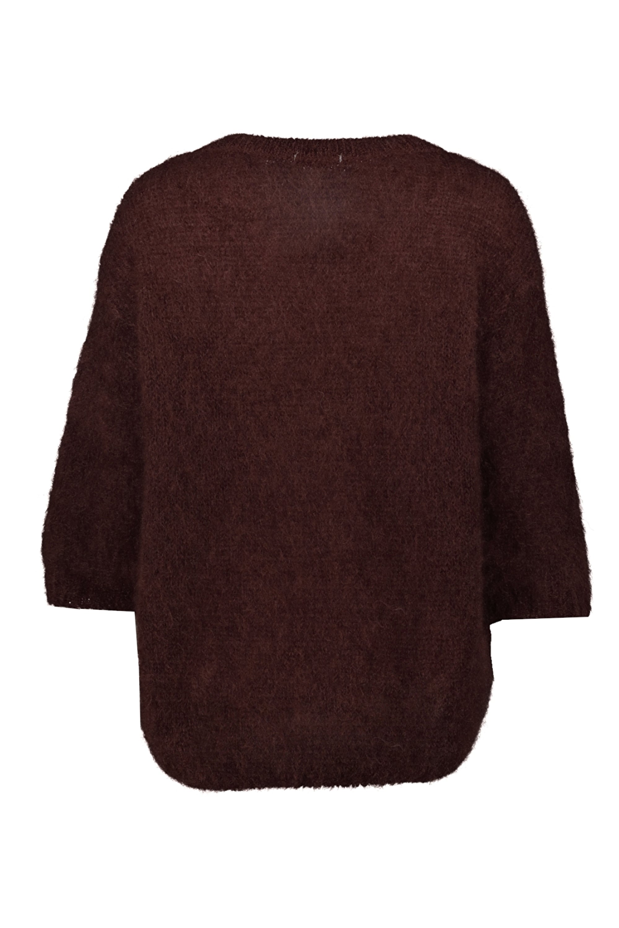 Goose Flash Strickpullover Braun