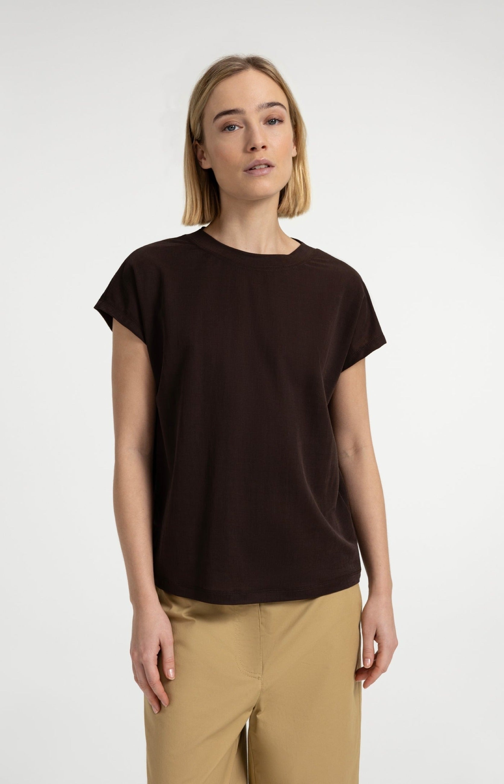 T-Shirt mit Flügelärmeln