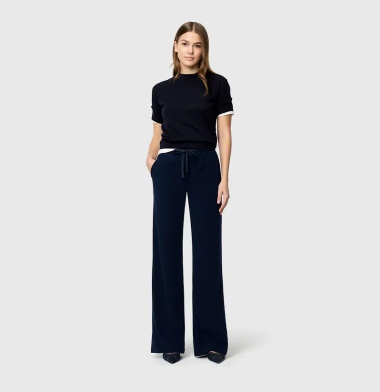 MAC Straight Leg Donkerblauw