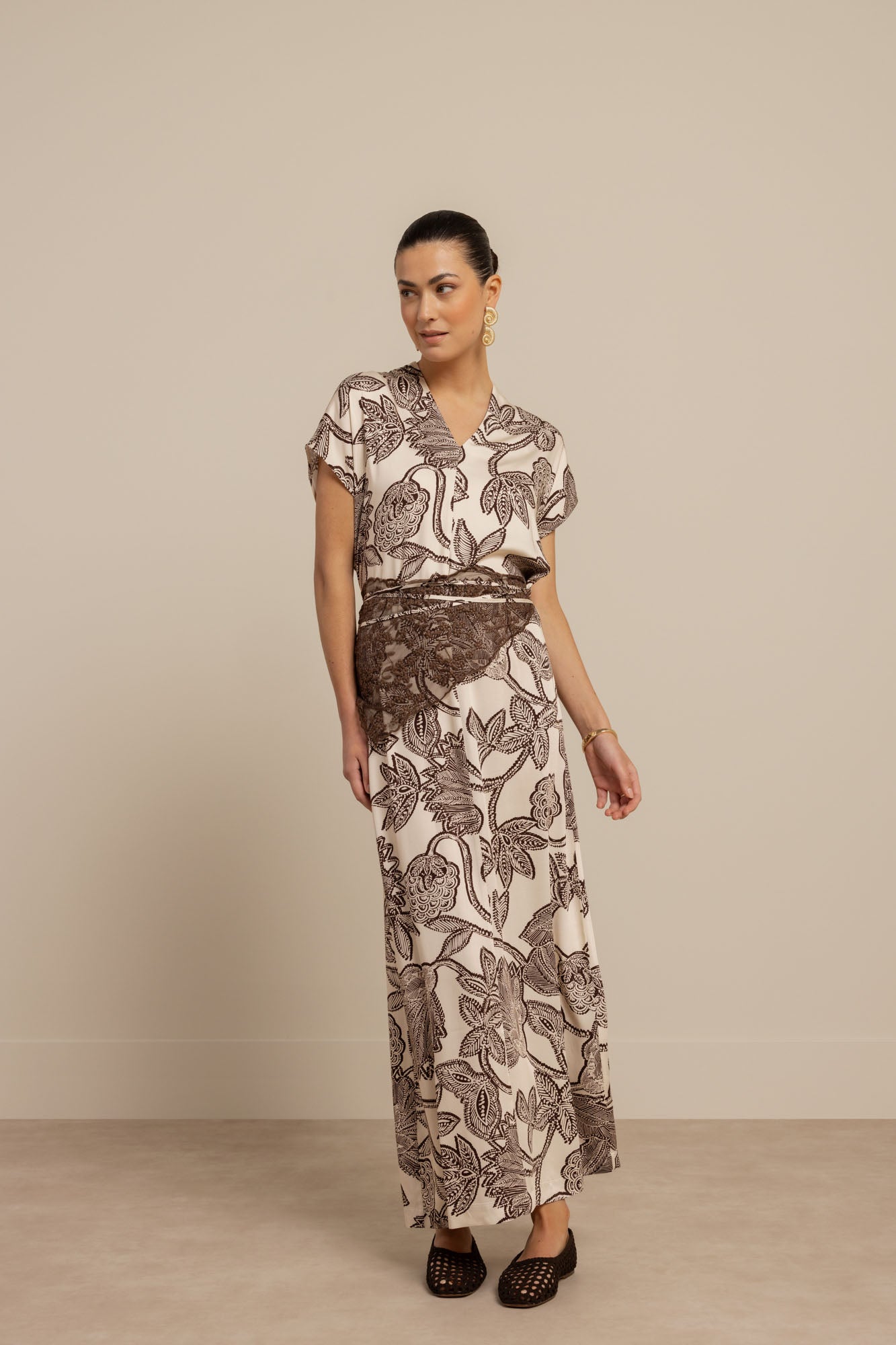 Maxi Kleid ANDRA FLOWER