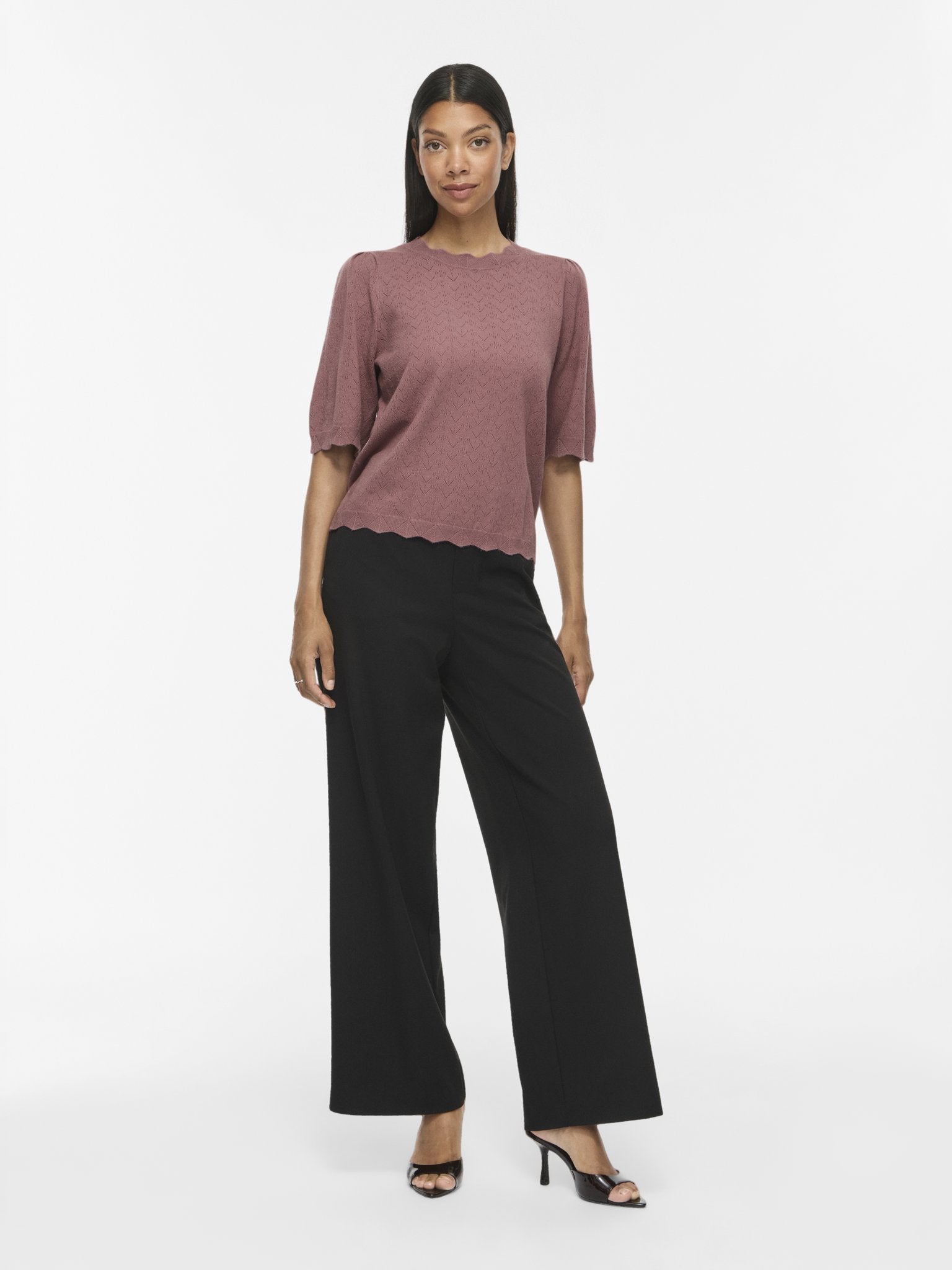 Kurzarm Strickpullover VIEMI