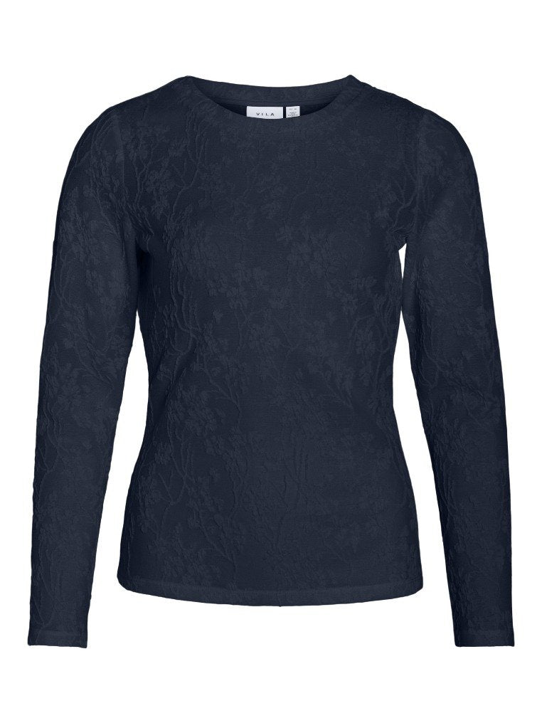 VILA Longsleeve Navy Blazer