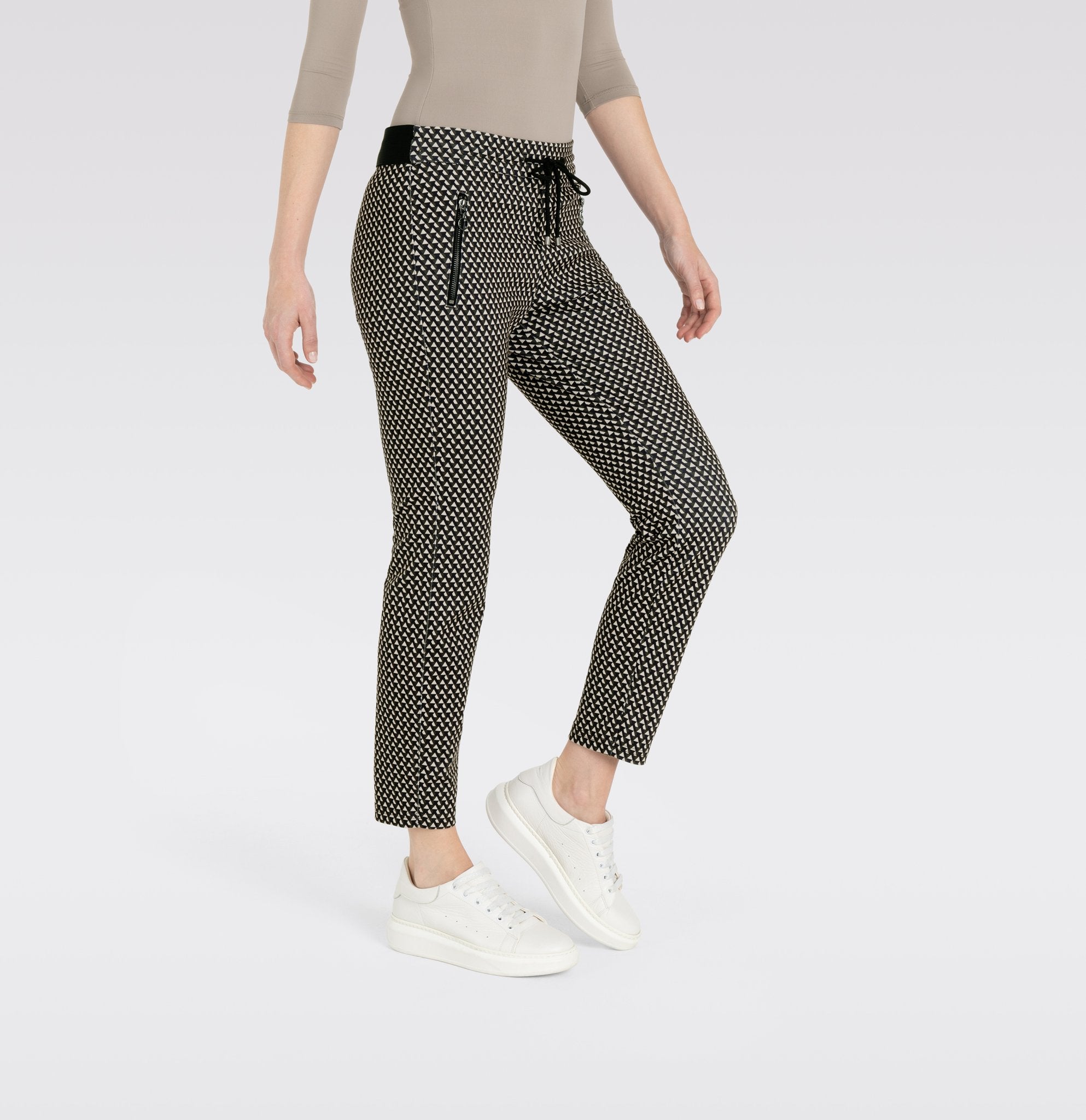 MAC Hosen Sand Stone Figured