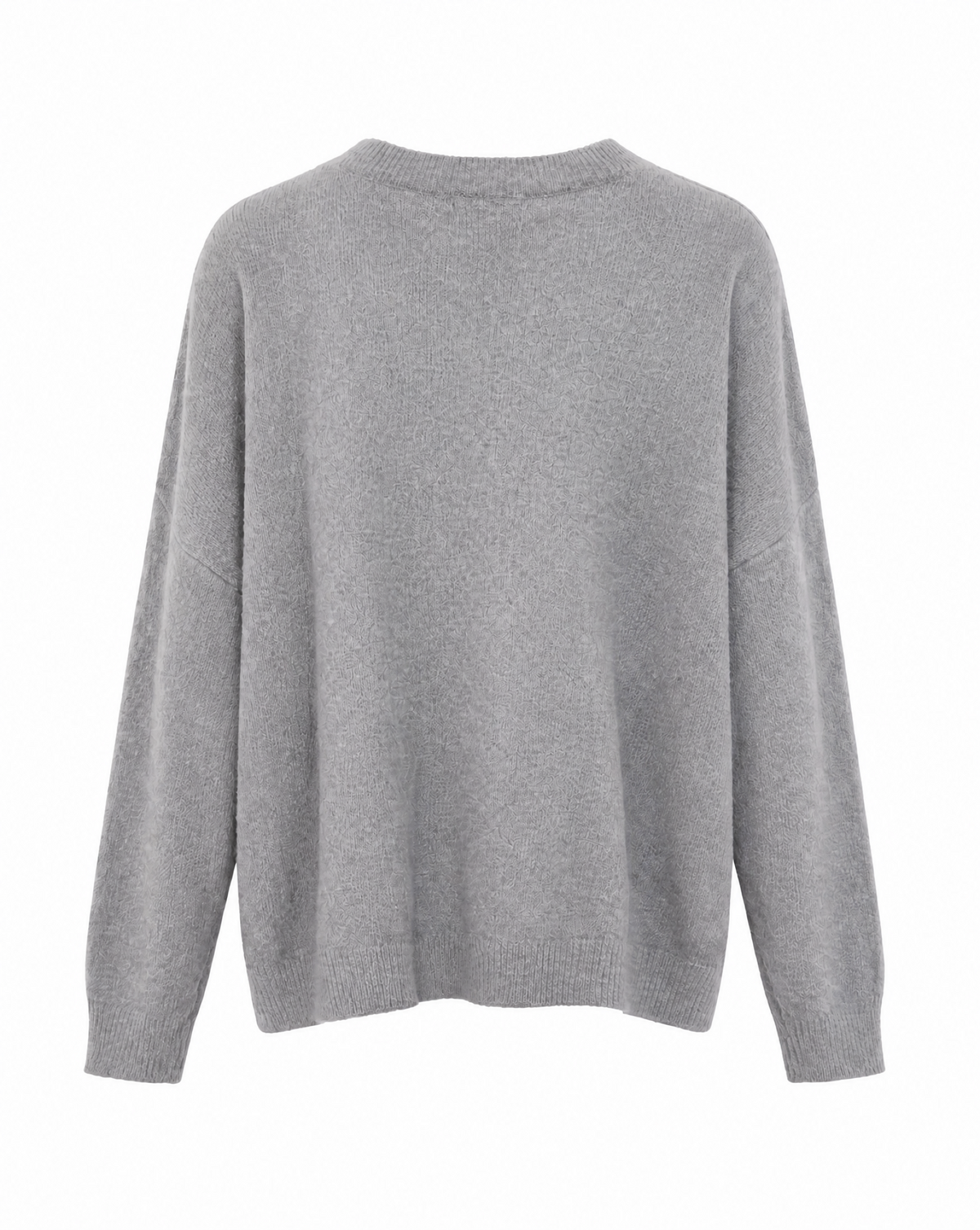 Strickpullover mit Rundhalsausschnitt