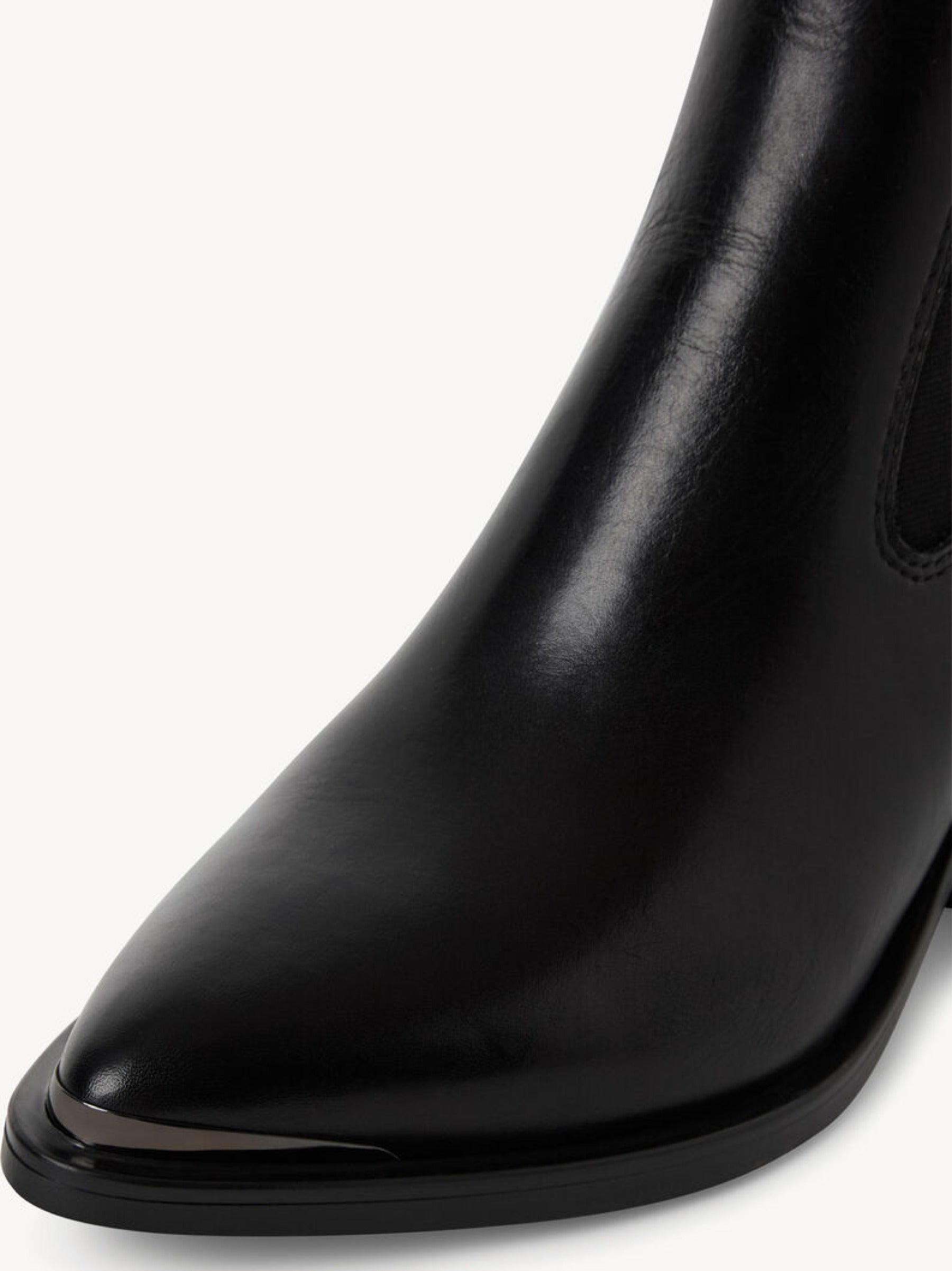 Stiefelette mit Blockabsatz