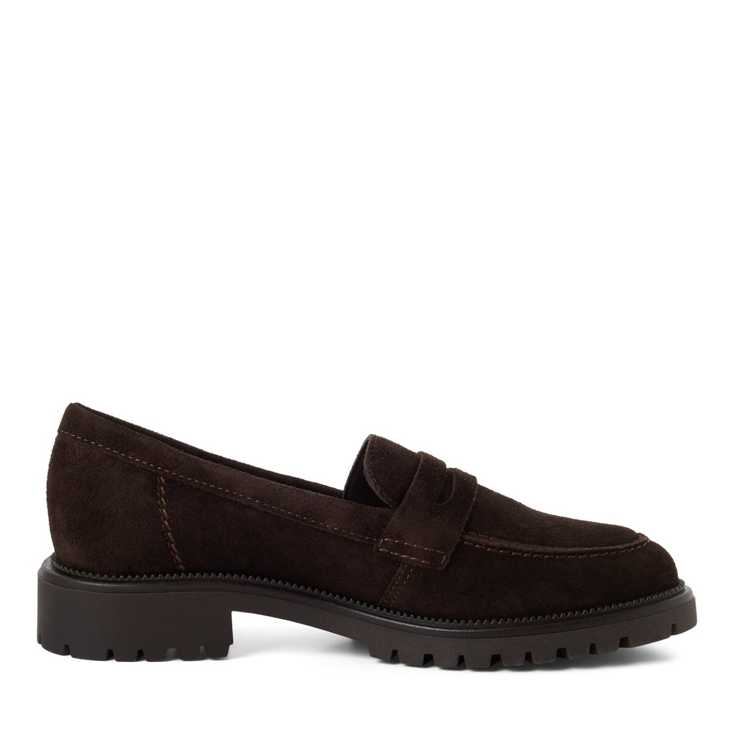 Loafer aus Veloursleder