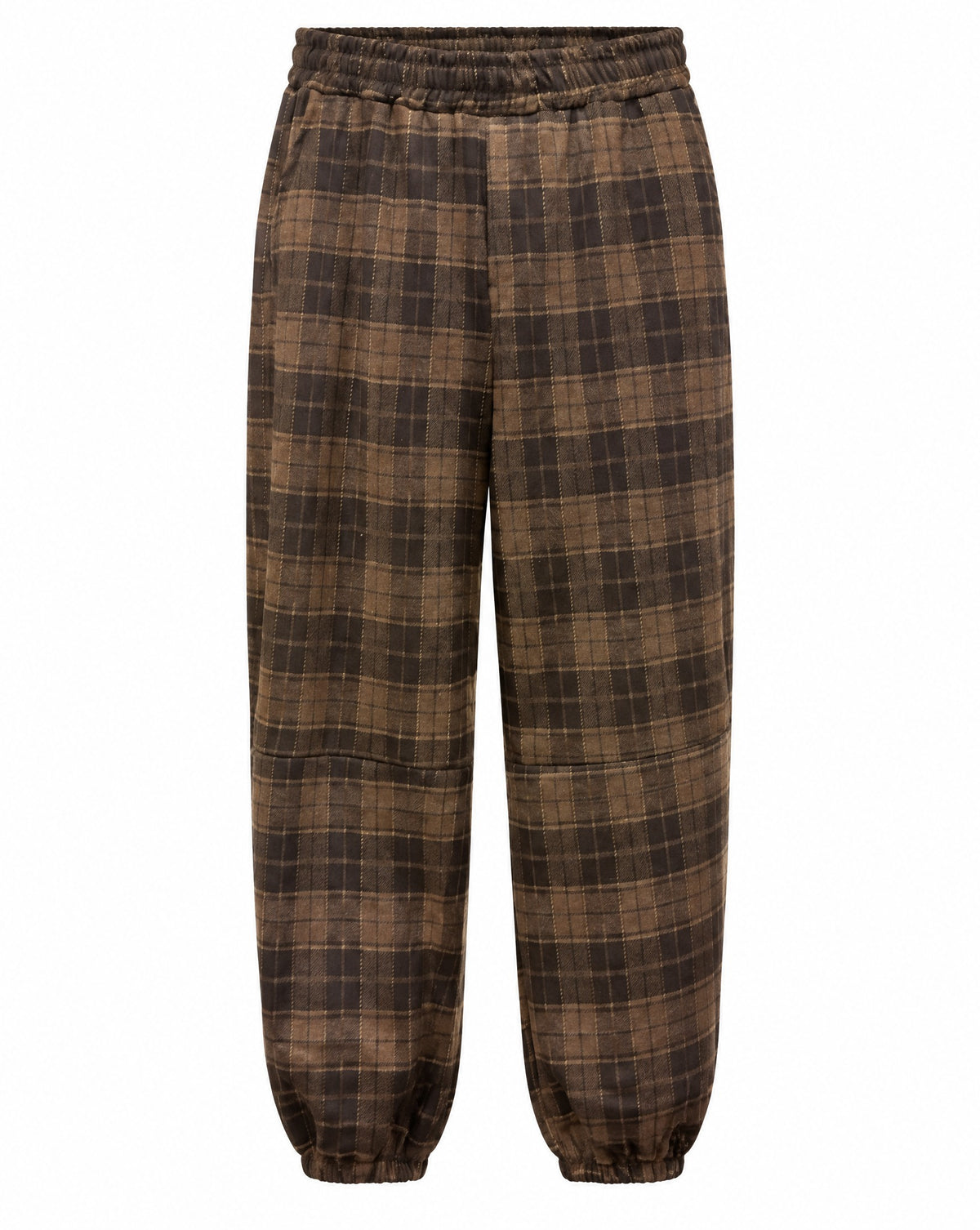 Schlupfhose mit Karo-Muster