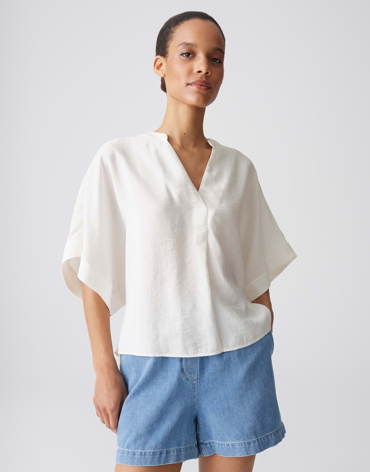 Cape Bluse Fenella