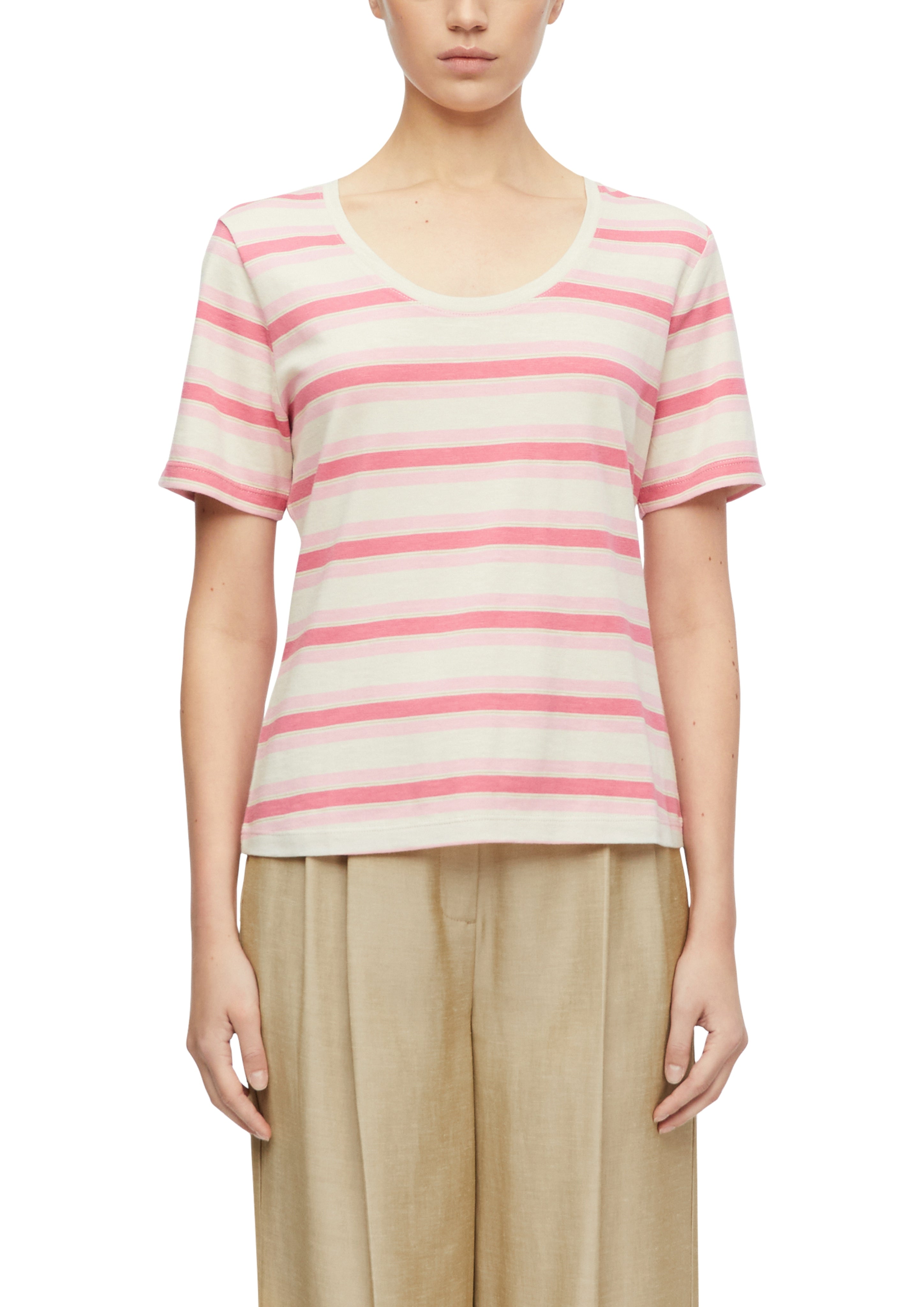 T-Shirt mit Streifen