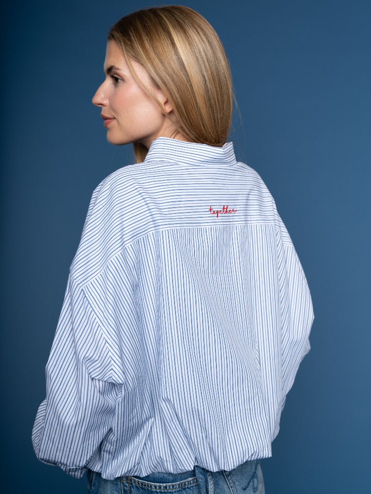 THE SHIRT PROJECT Blusen Blue_Stripes