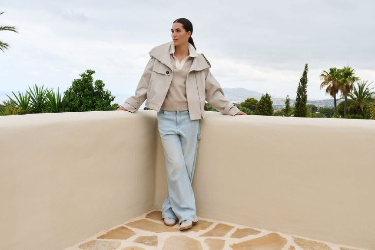 Yaya Bomberjacken Slate Grey