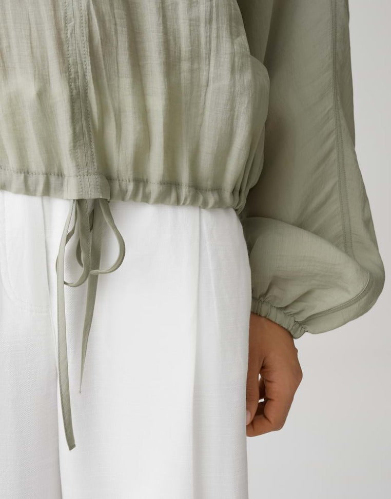 Opus Blusen Pale Olive