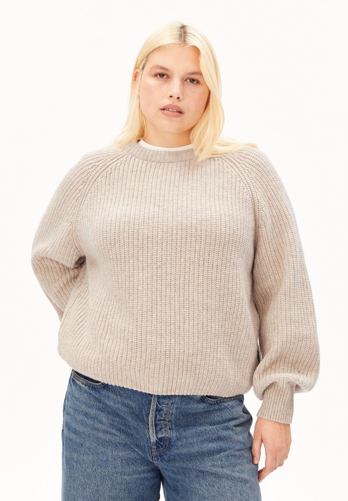 Rippstrick Pullover