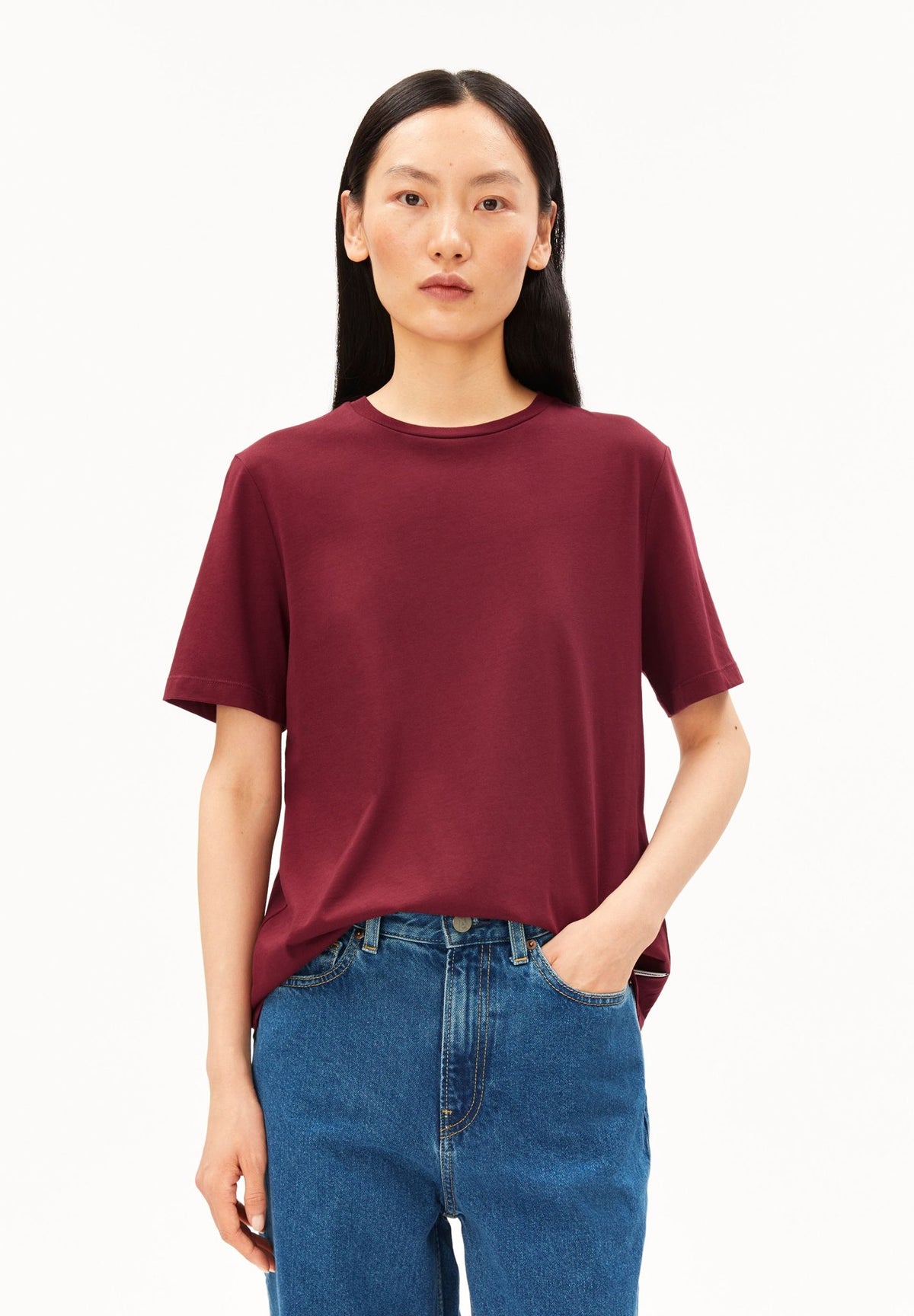 T-Shirt mit Rundhals