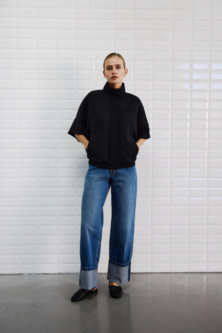 WithBlack Bomberjacken Black