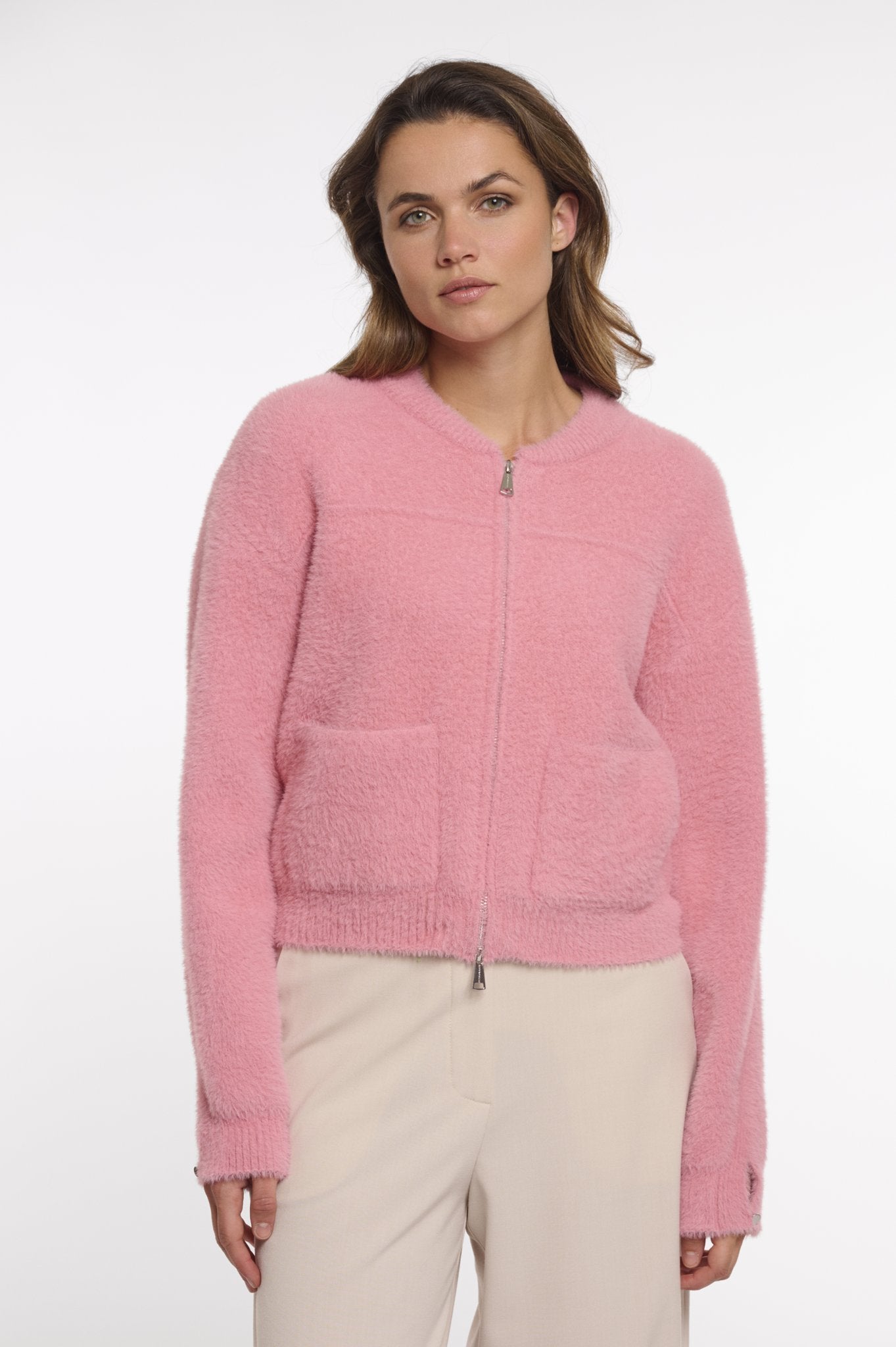 Rino&Pelle Strickjacken Confetti Pink