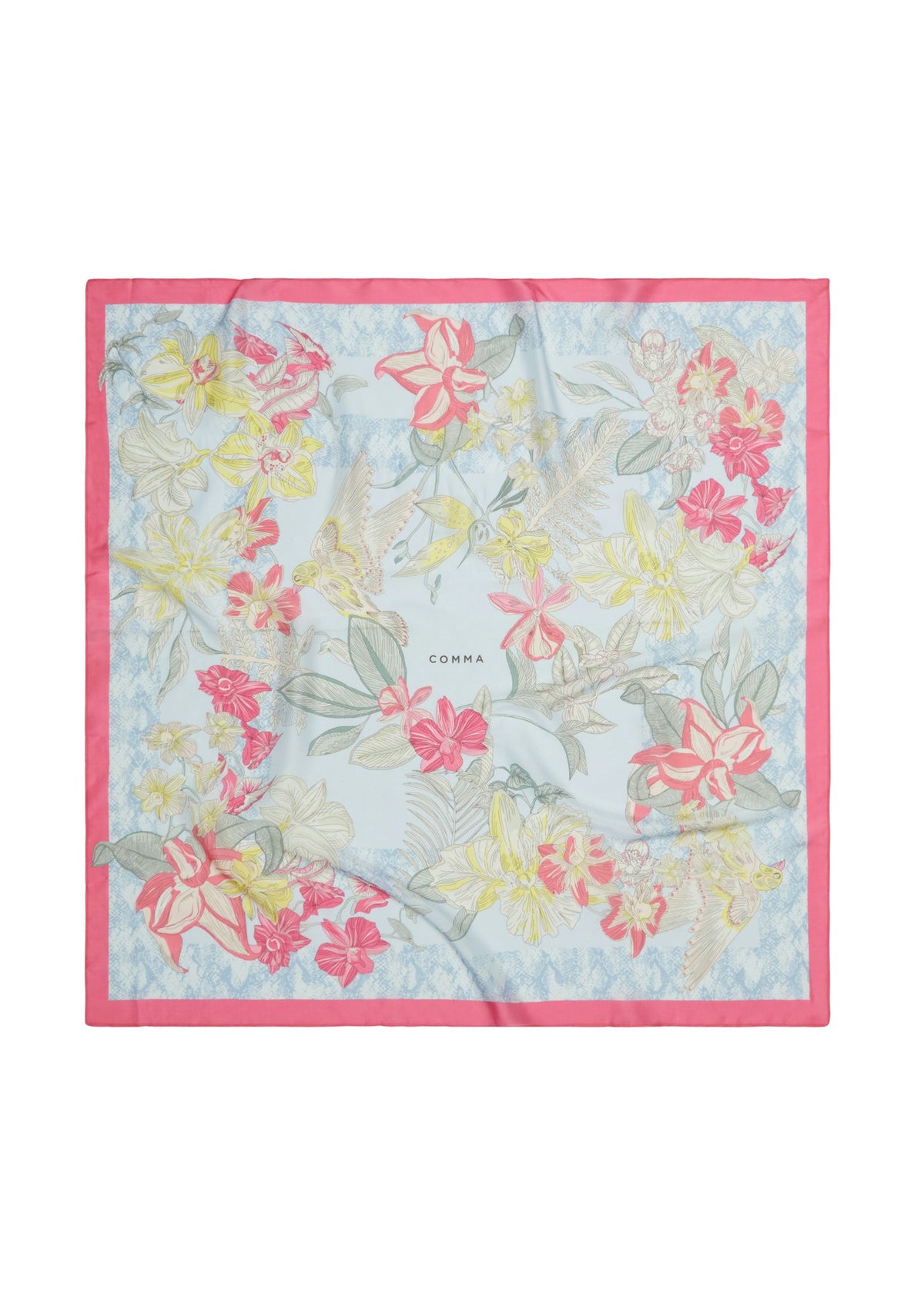 Tuch mit floralem Muster