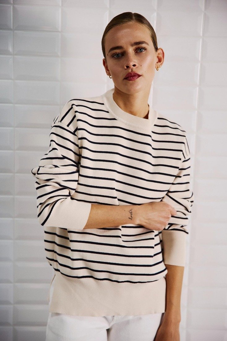WithBlack Strickpullover Birch _ Na