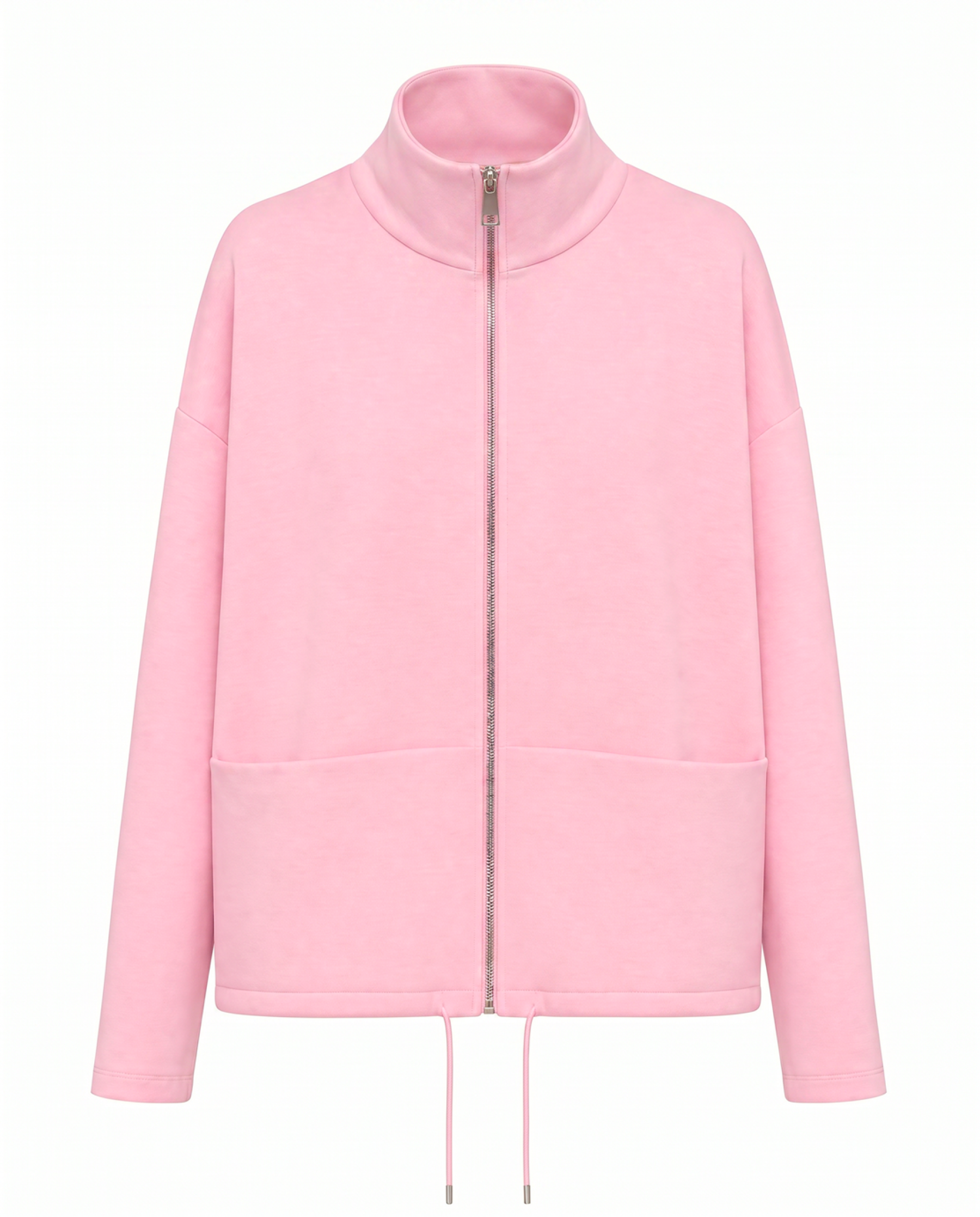 Sweatjacke mit Stehkragen