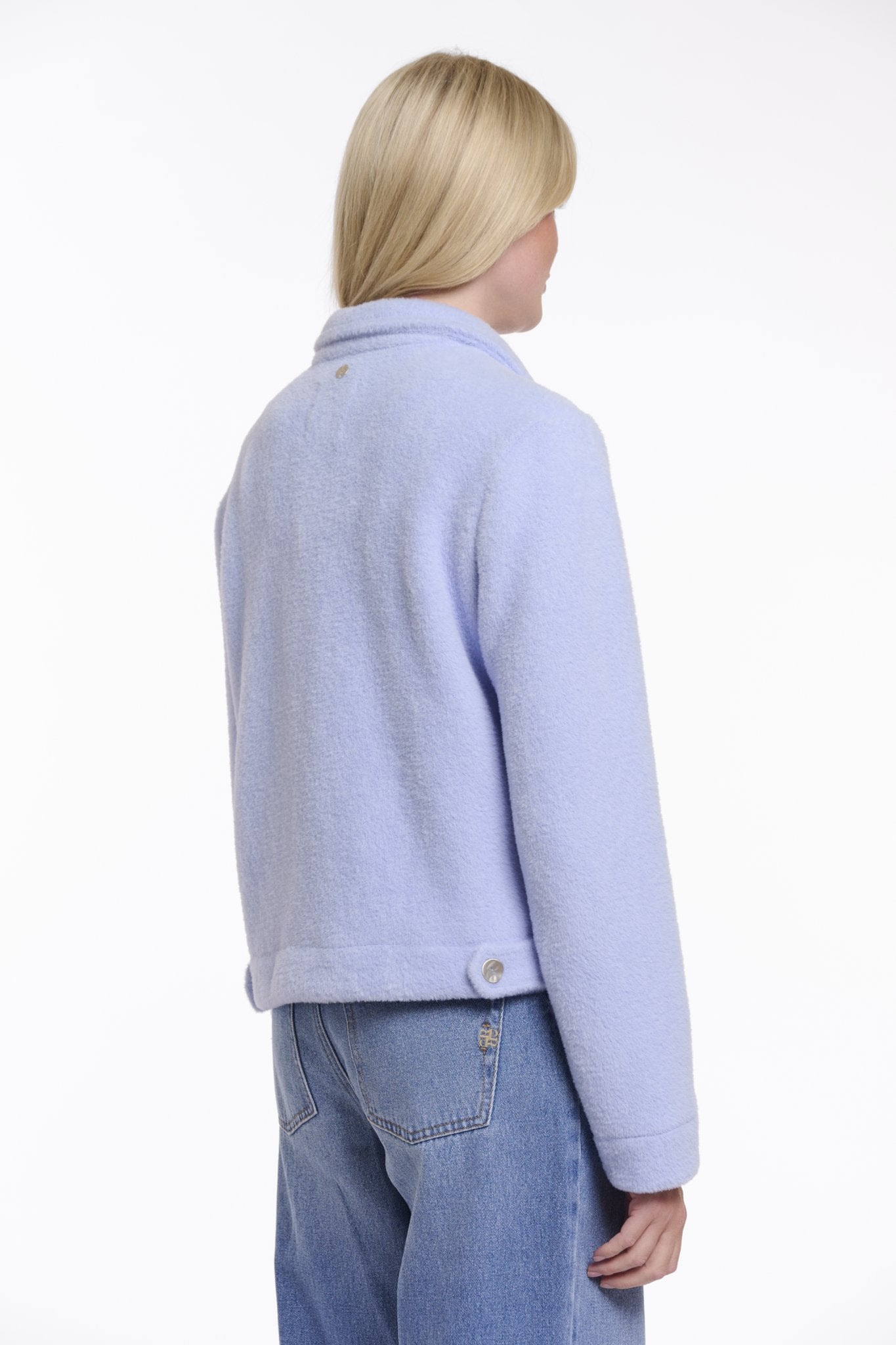 Rino&Pelle Teddyjacken Light Blue