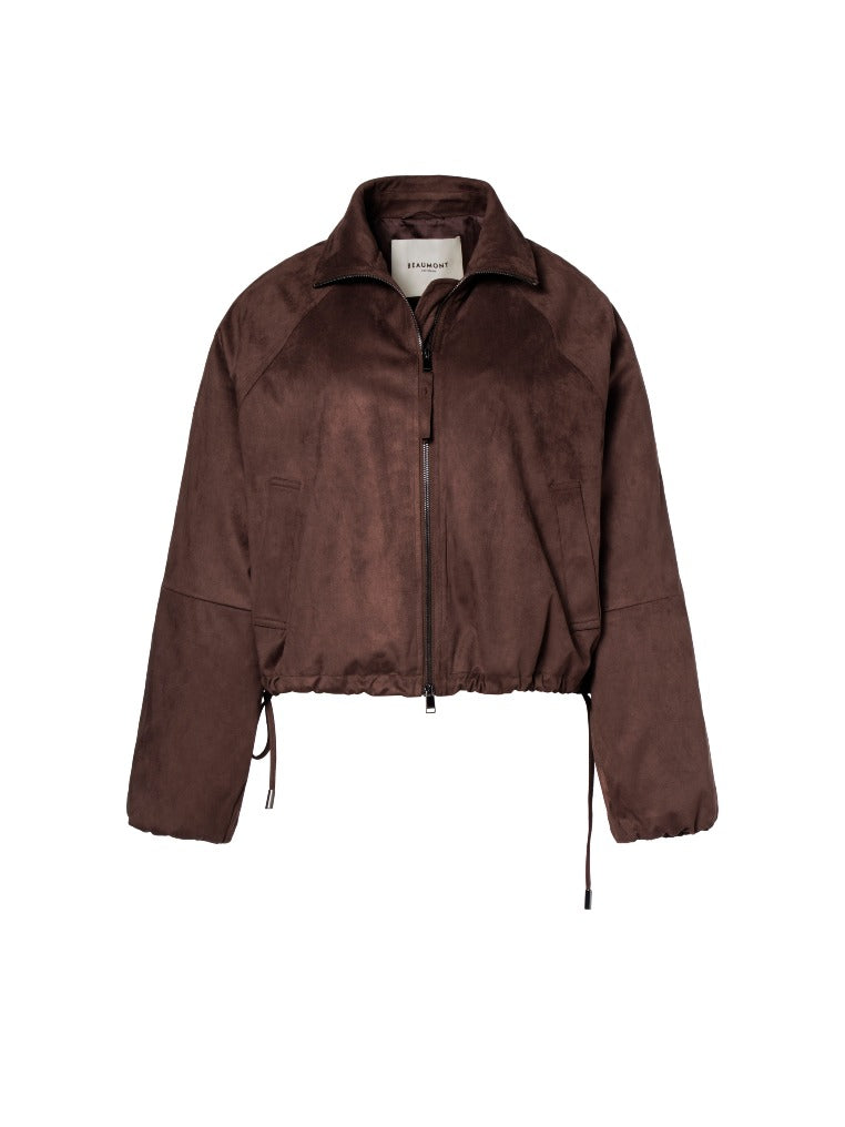 Beaumont Bomberjacken Dark Brown