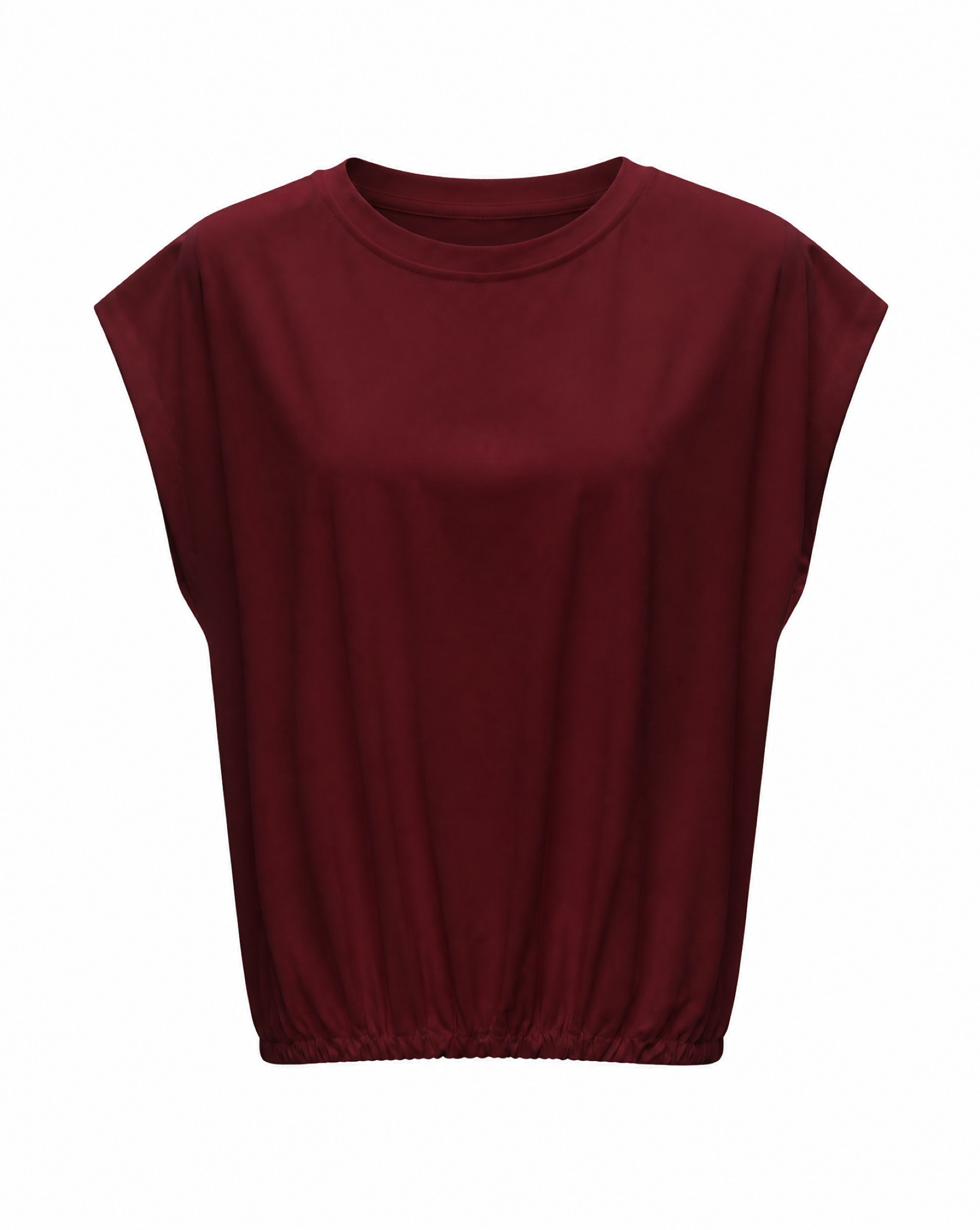 T-Shirt mit Ballonsaum