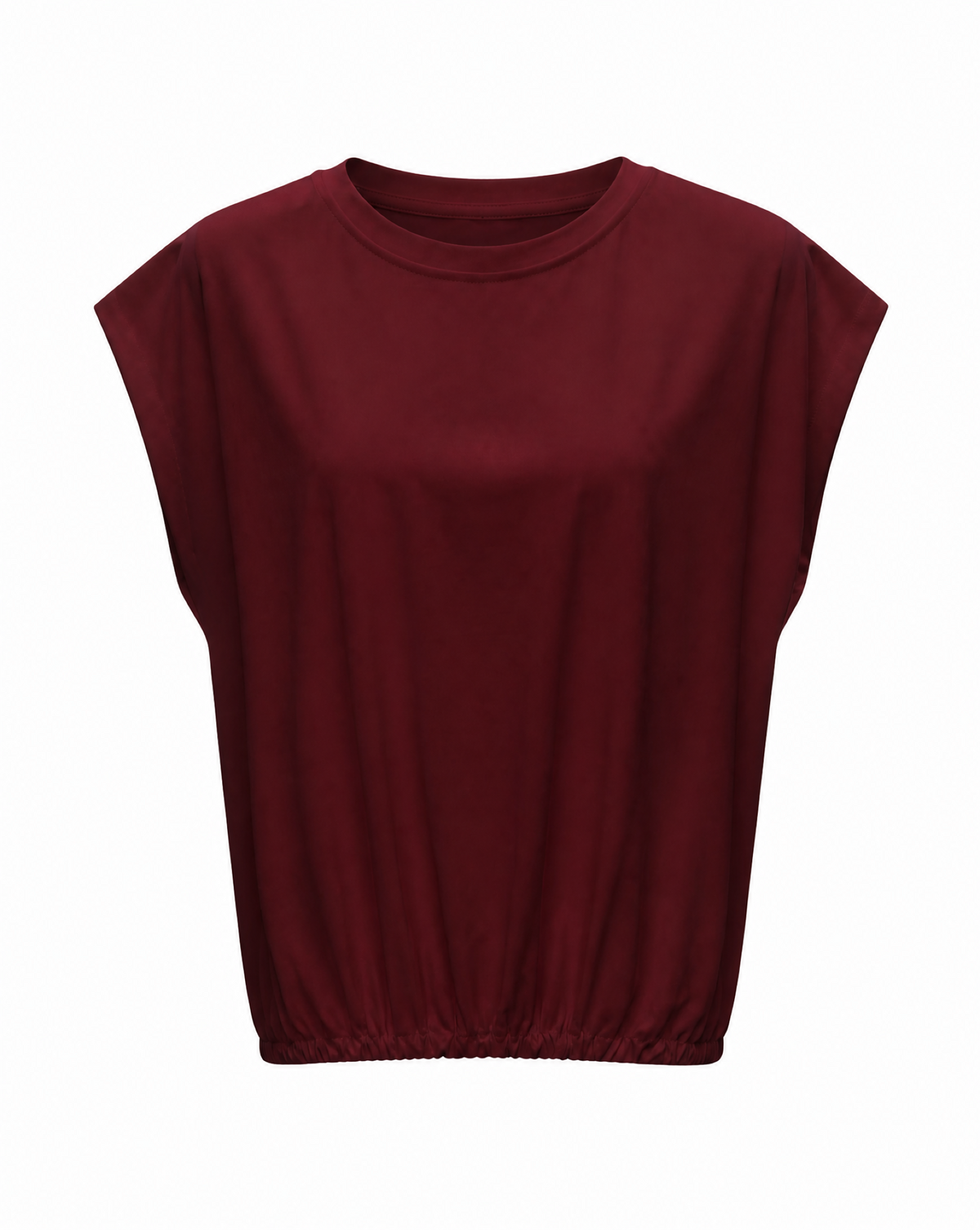 T-Shirt mit Ballonsaum