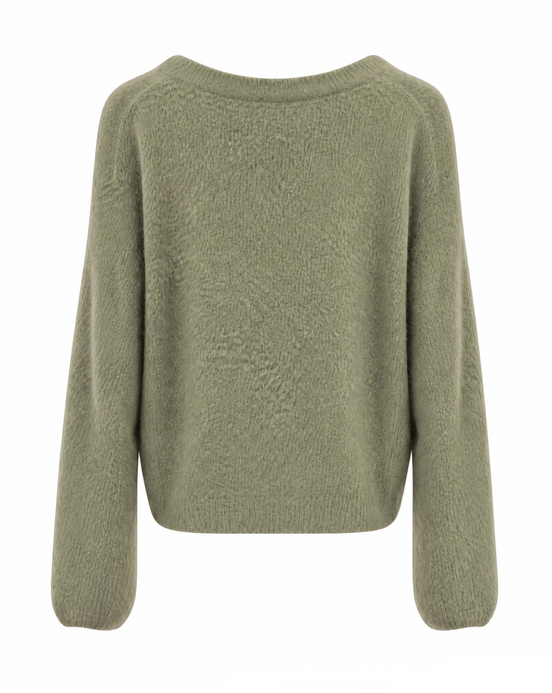 Goose Flash Strickpullover Kiwigrün