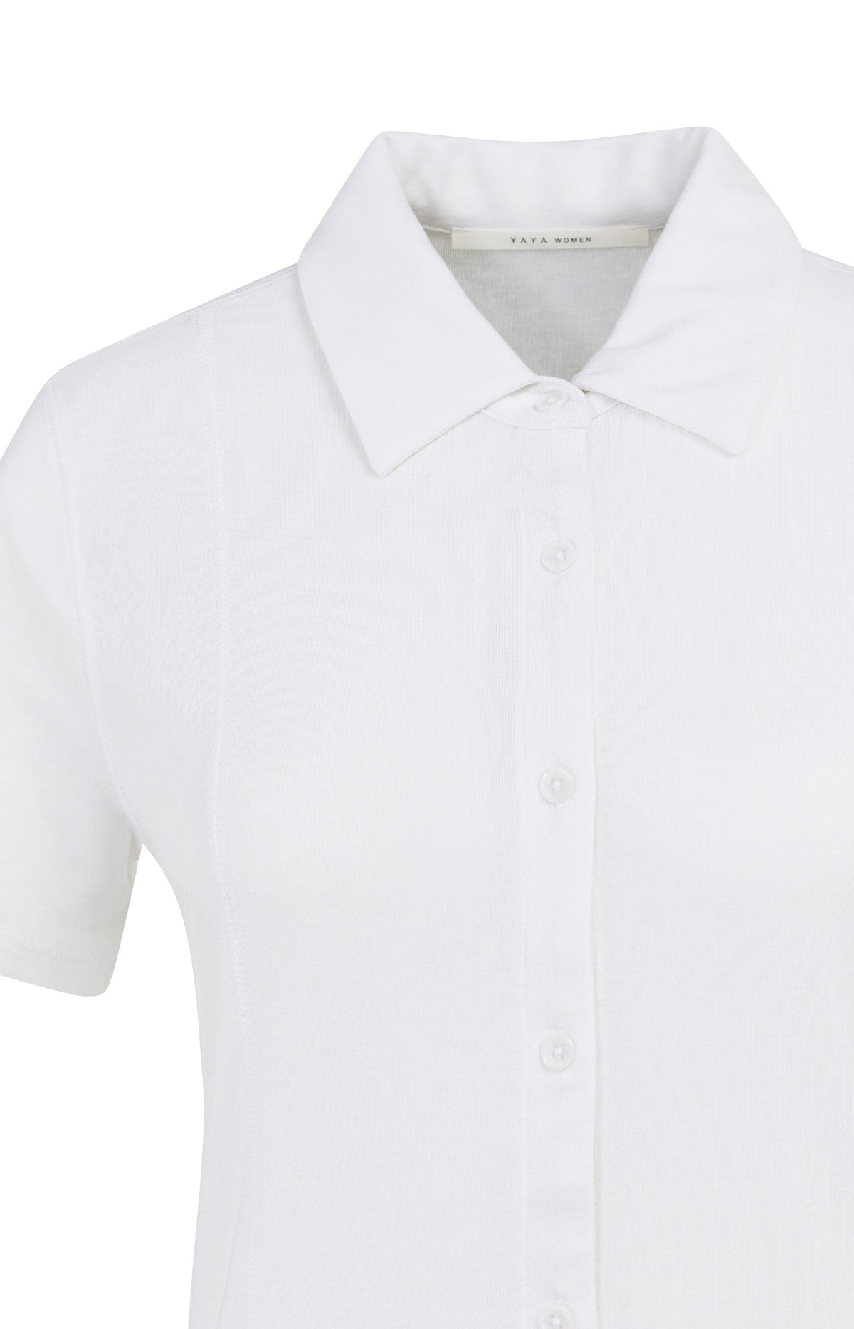 Poloshirt mit Ziernähten