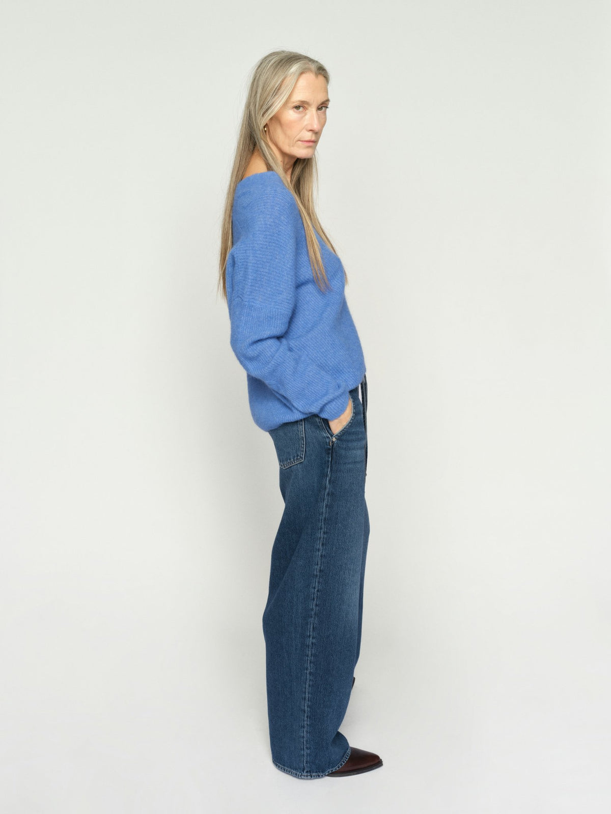 Mos Mosh Strickpullover Ultramarine
