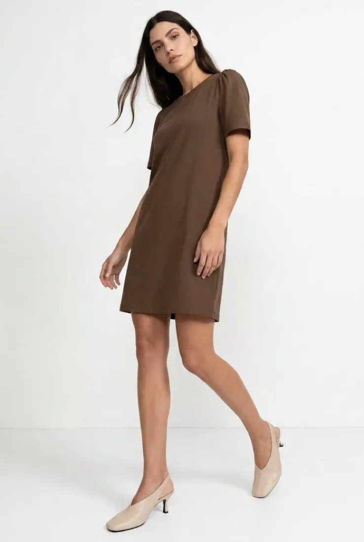 Kleid mit Puffärmeln