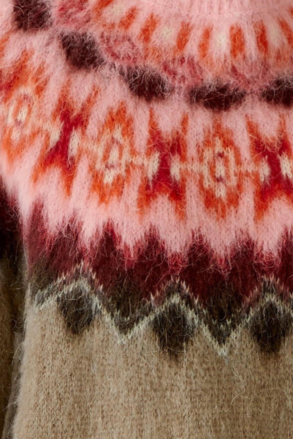 Pullover mit Norwegermuster