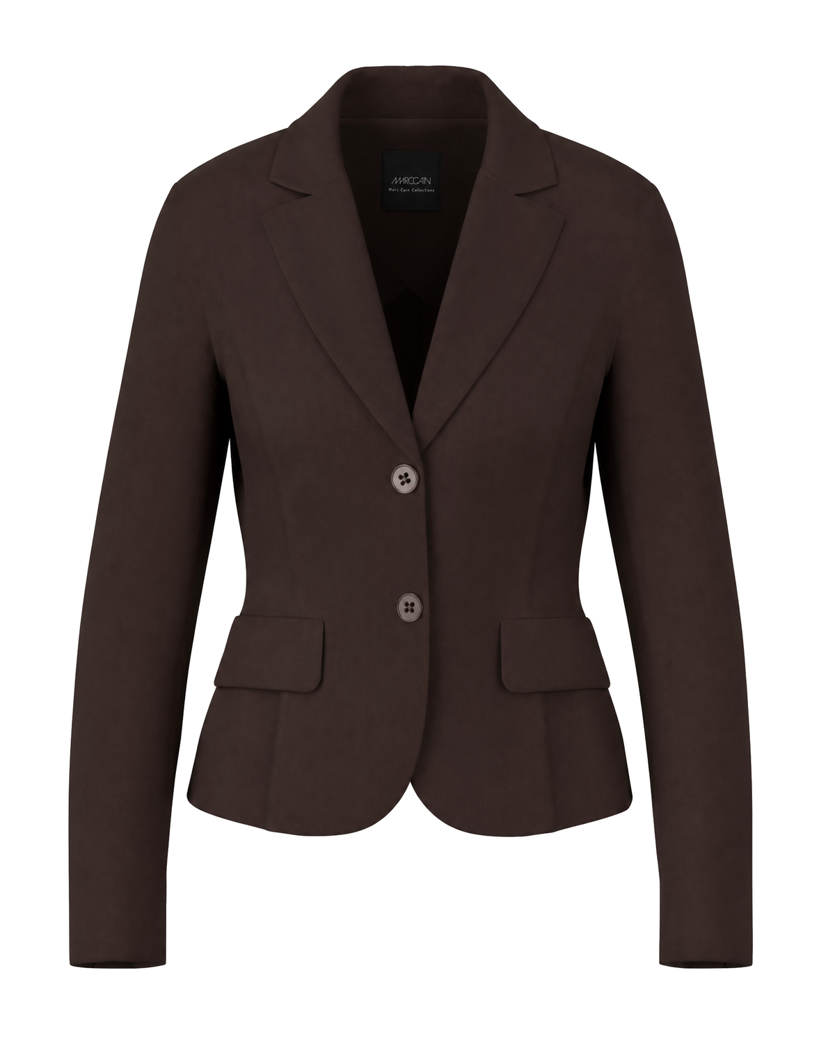 Stretch-Blazer mit Pattentaschen